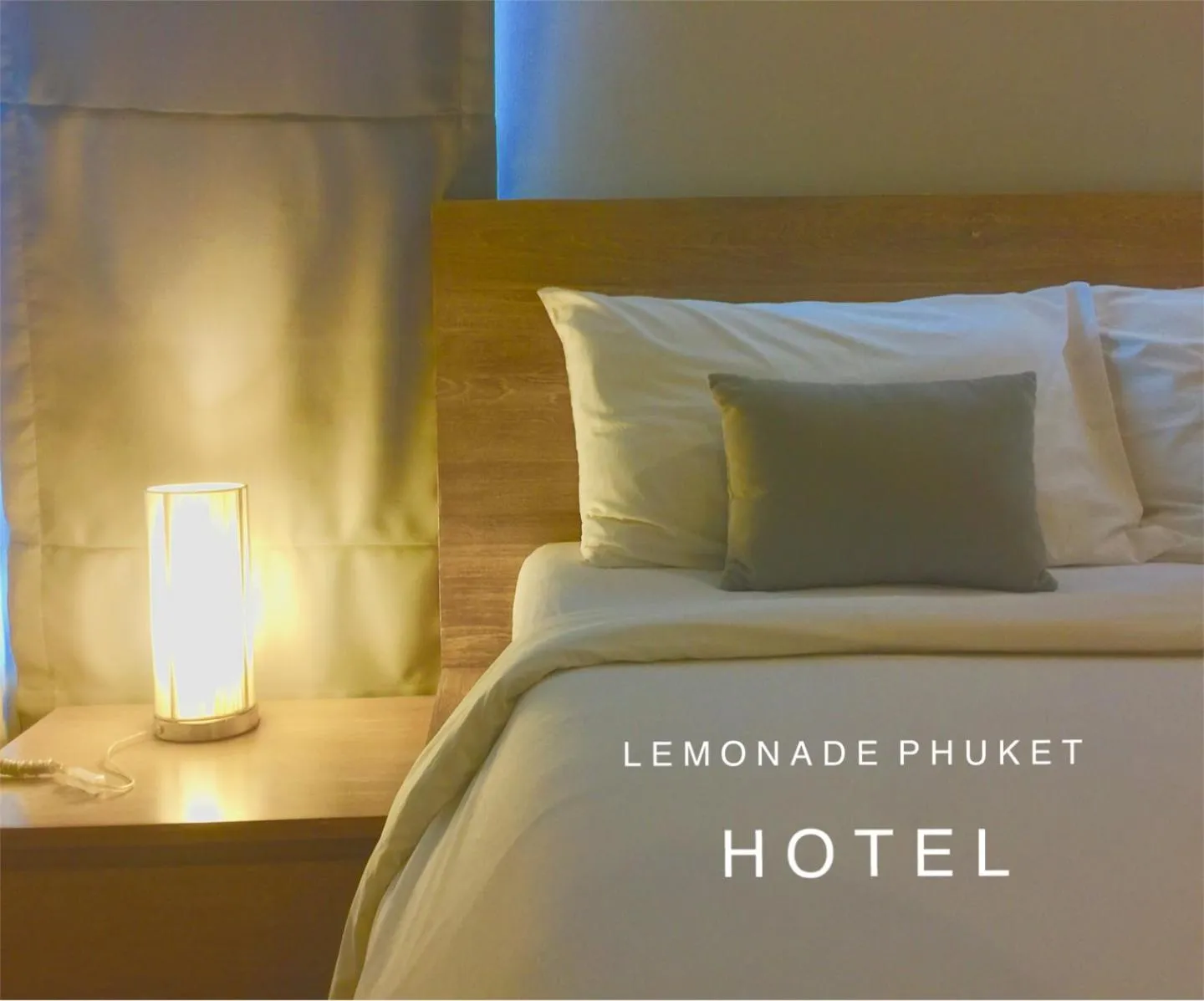 Bed in Lemonade Phuket Hotel -SHA Plus