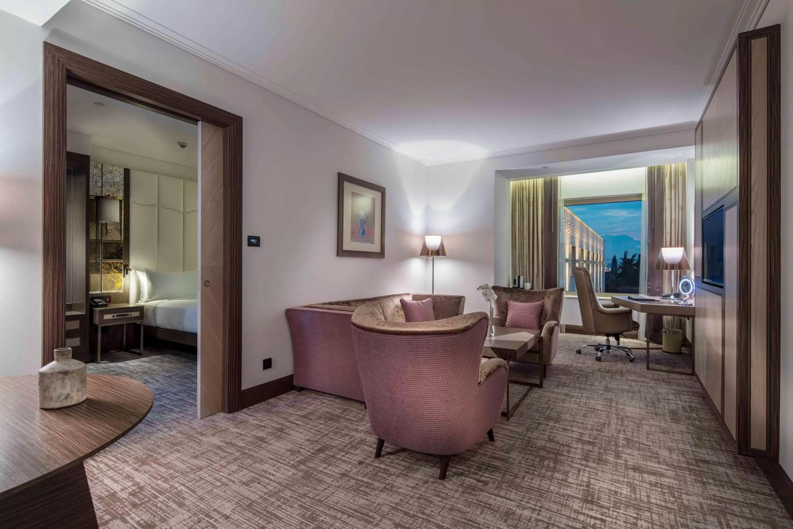 Living room in Hilton Podgorica Crna Gora