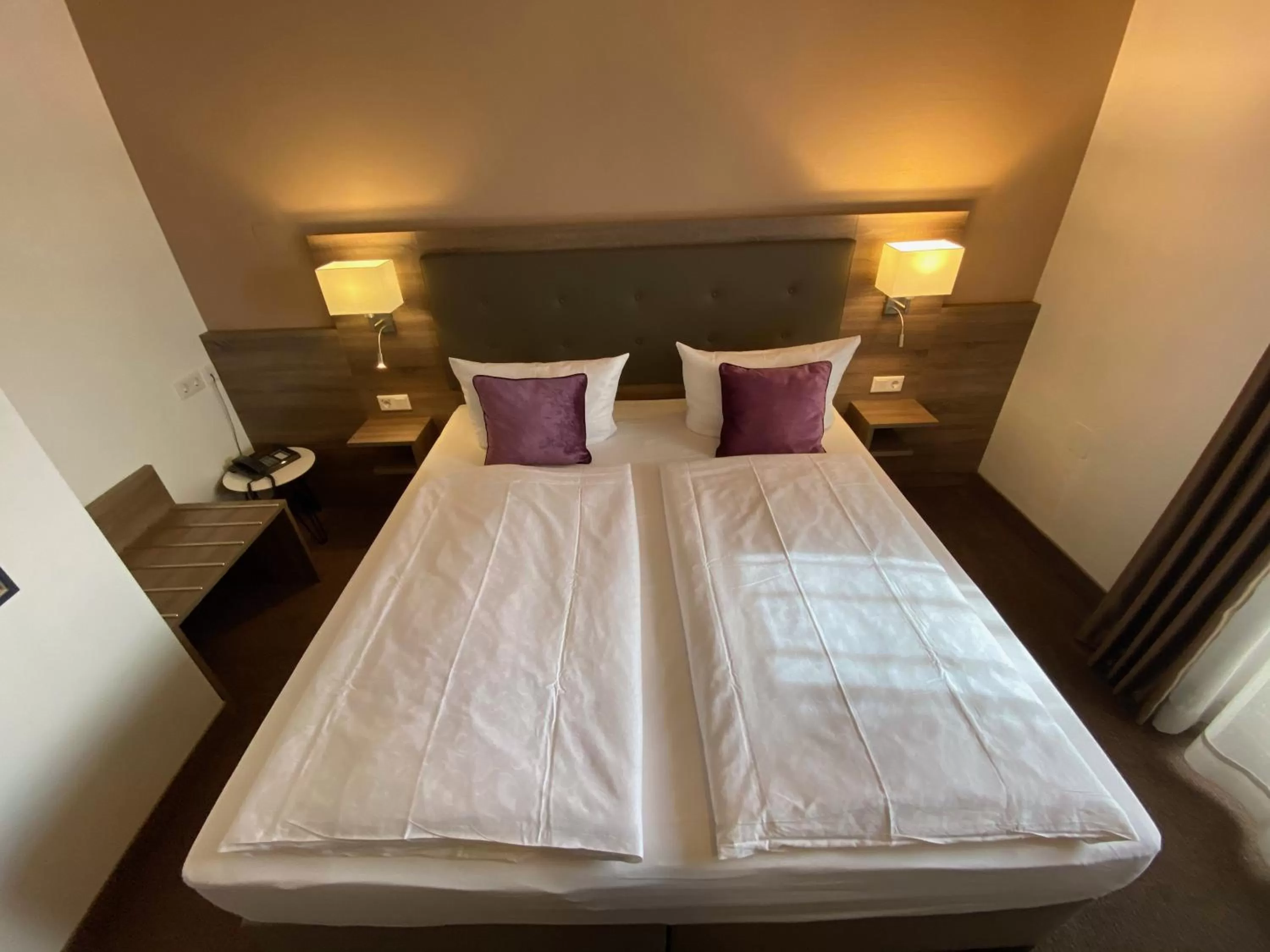 Bed in Hotel in den Herrnwiesen