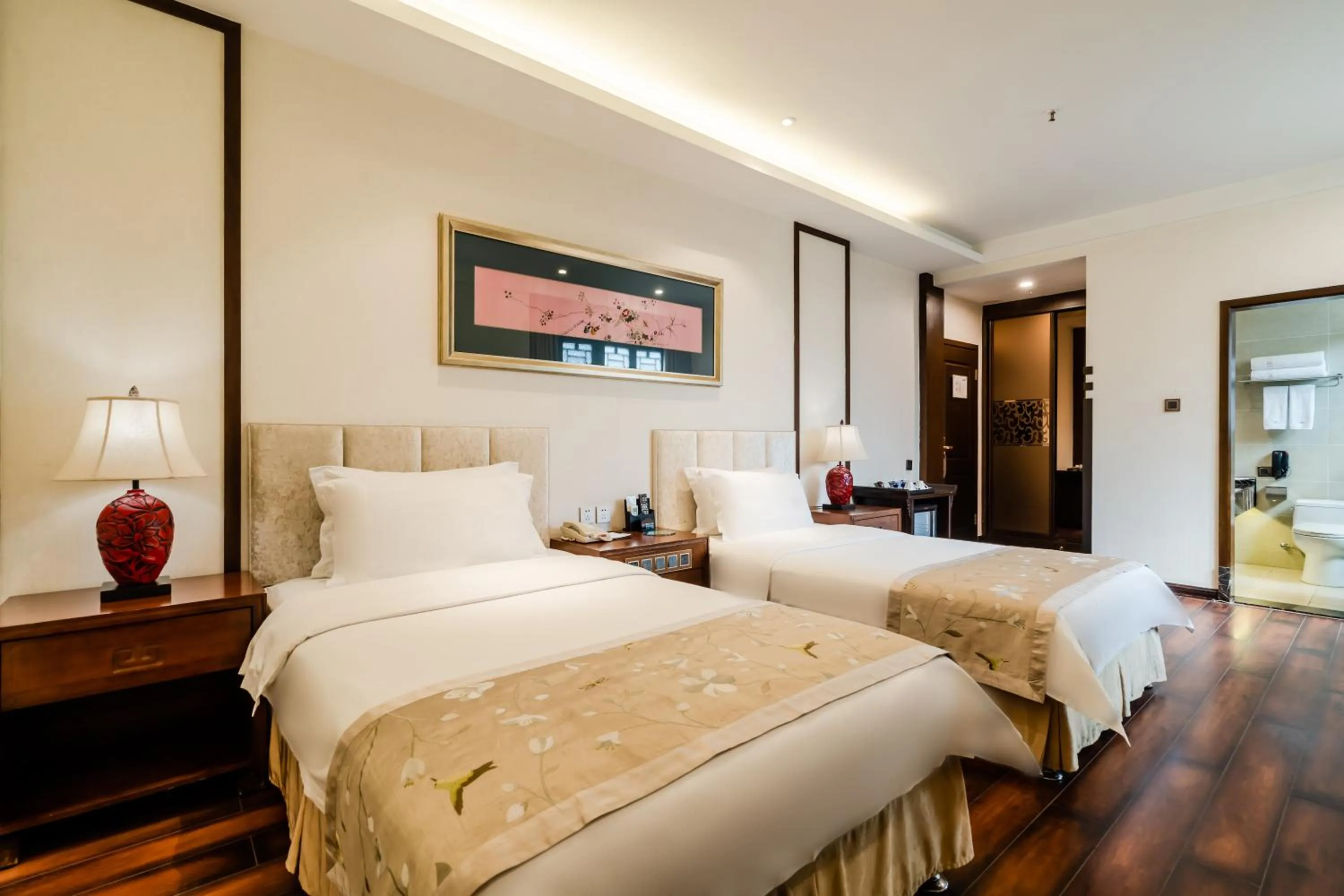 Photo of the whole room, Bed in Buddha Zen Hotel