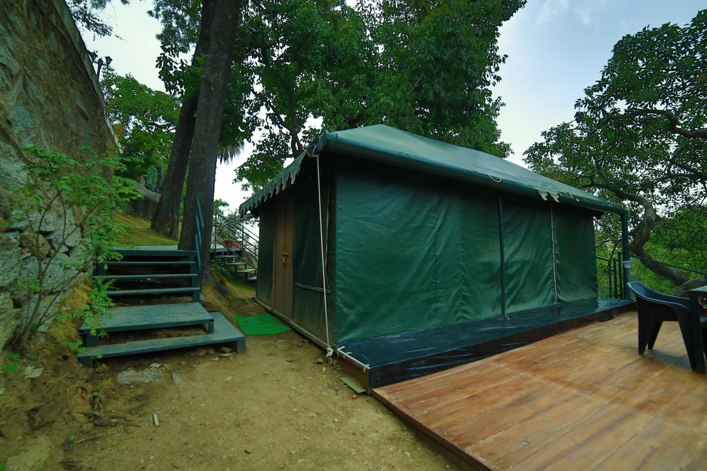 Natural landscape in The Colonial Manek Manor By SAH