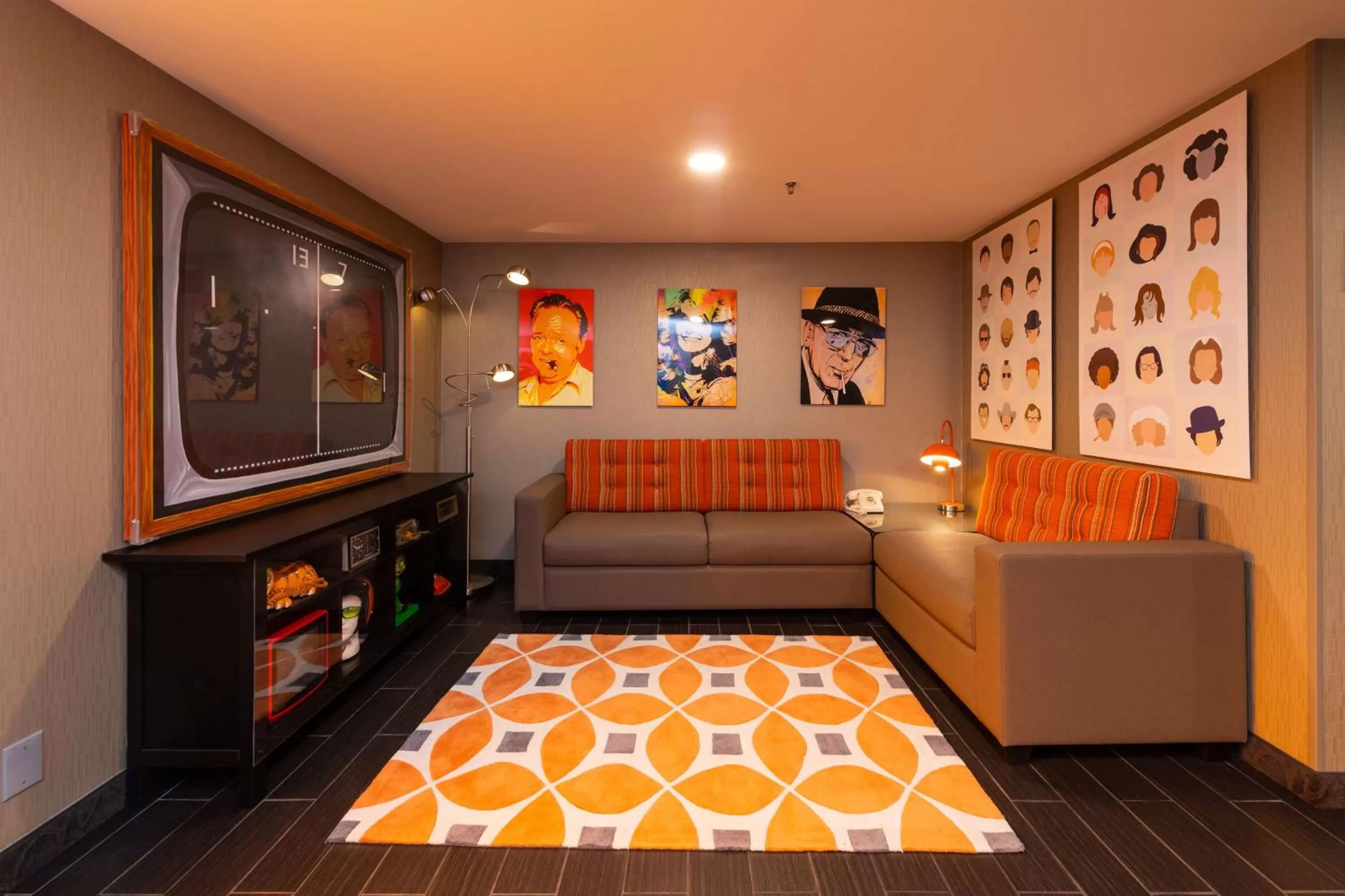 Seating area in The Verve Boston Natick, Tapestry Collection by Hilton