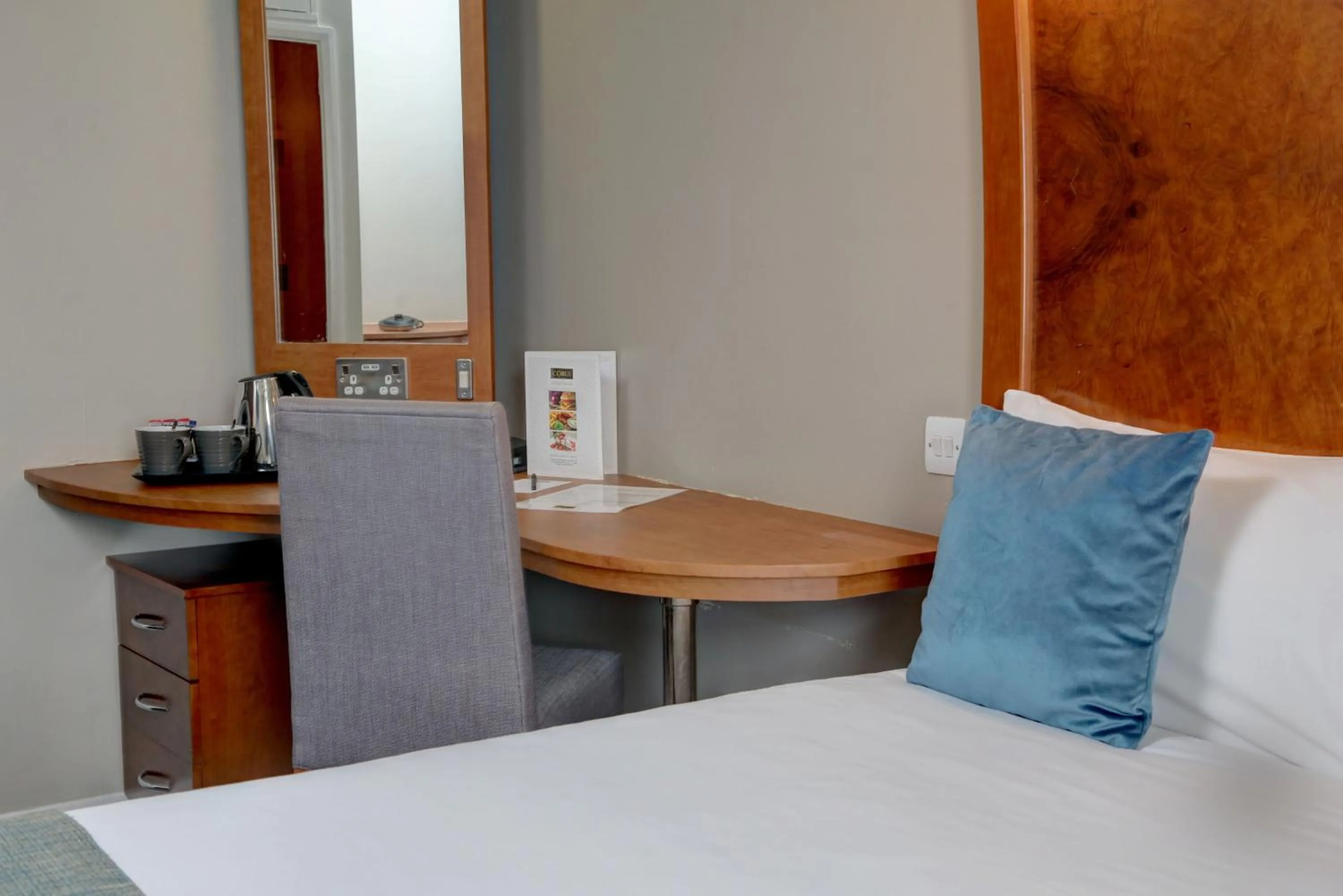 Bed in Corus Hyde Park Hotel