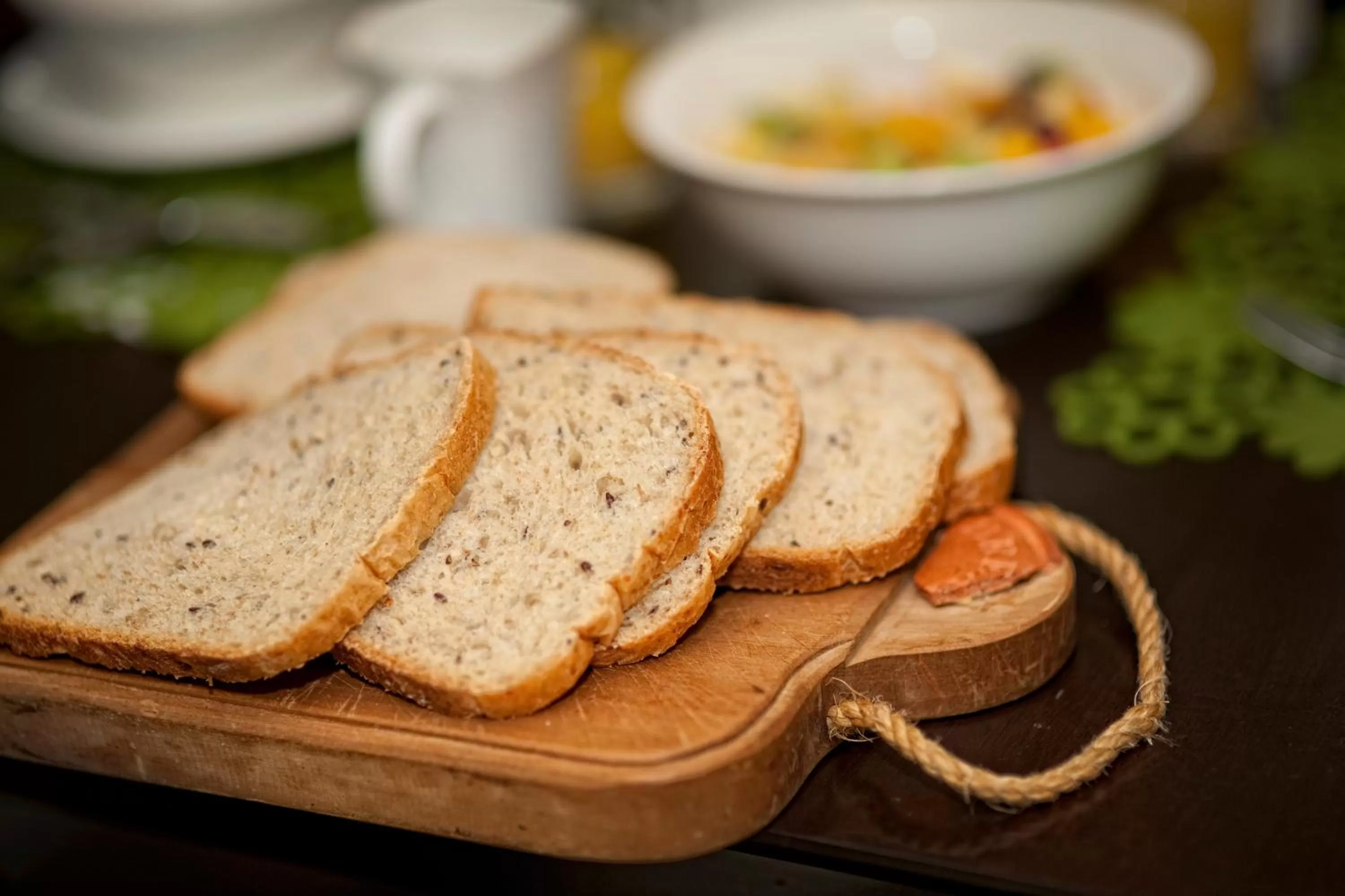 Food close-up in B&B@The Redwoods