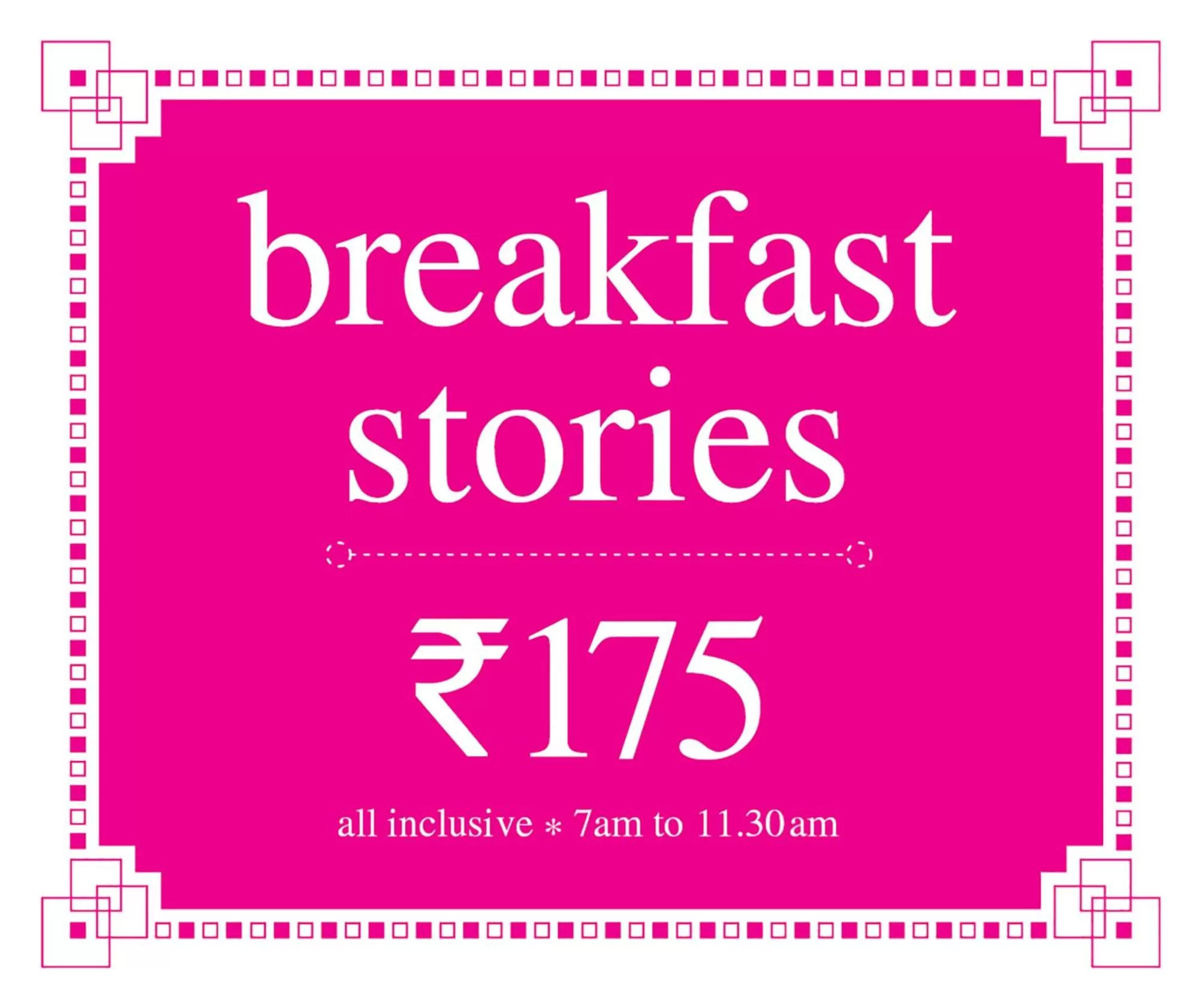 Breakfast in Chitra Katha - A Story Per Stay