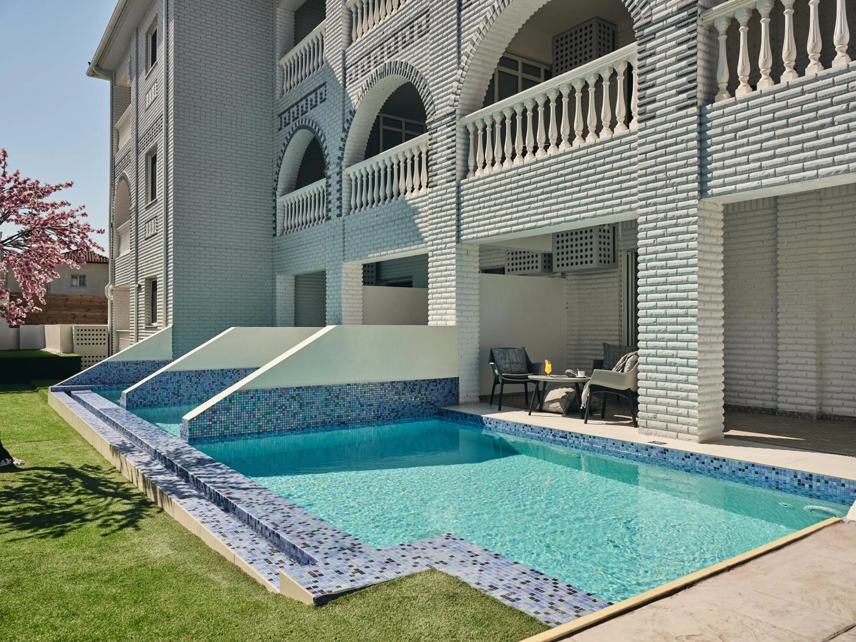 Swimming pool in Meandros Boutique & Spa Hotel - Adults Only