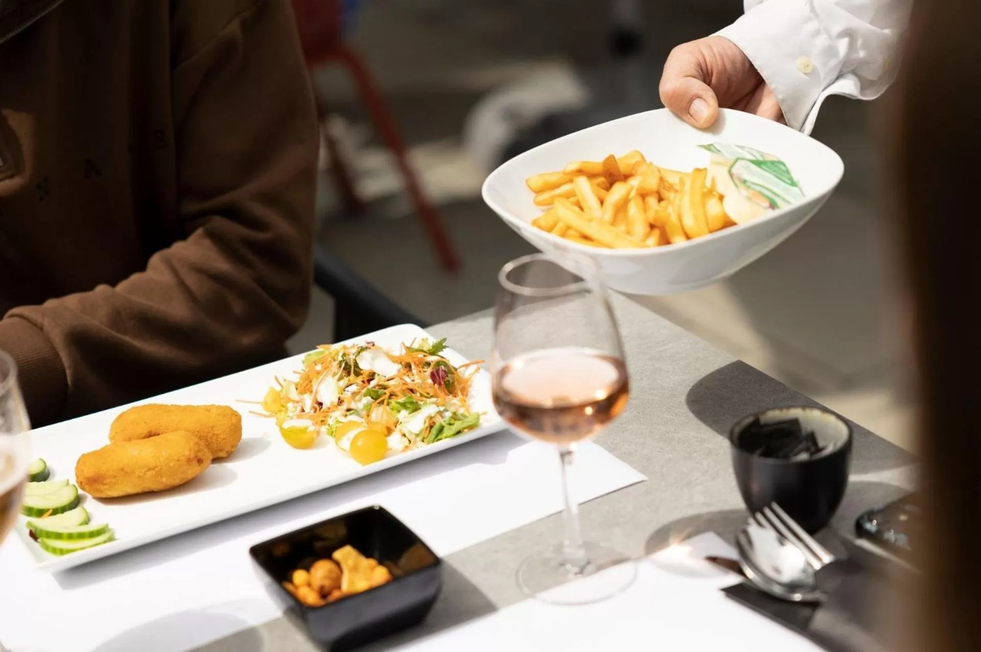 Restaurant/places to eat in Leopold Hotel Oudenaarde