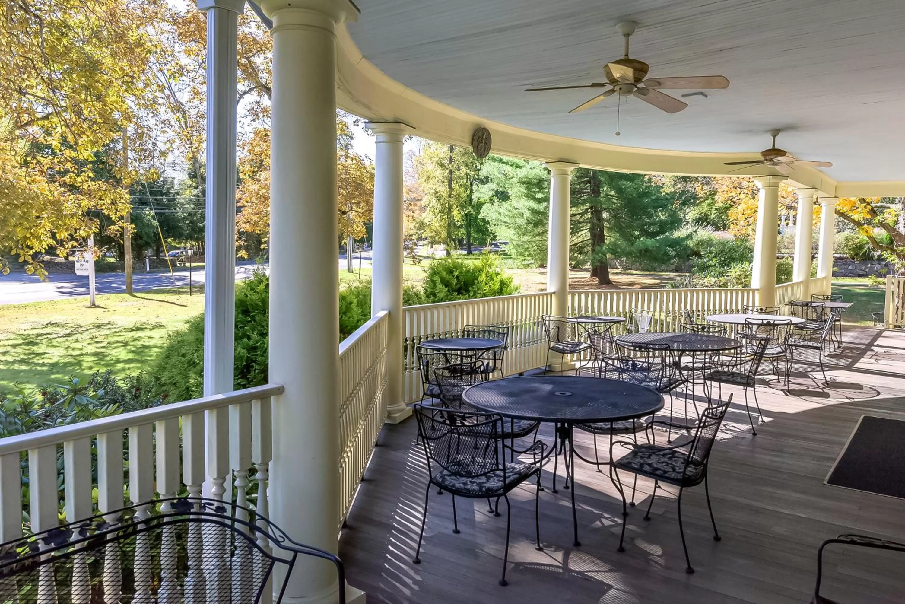 Balcony/Terrace in The West Lane Inn