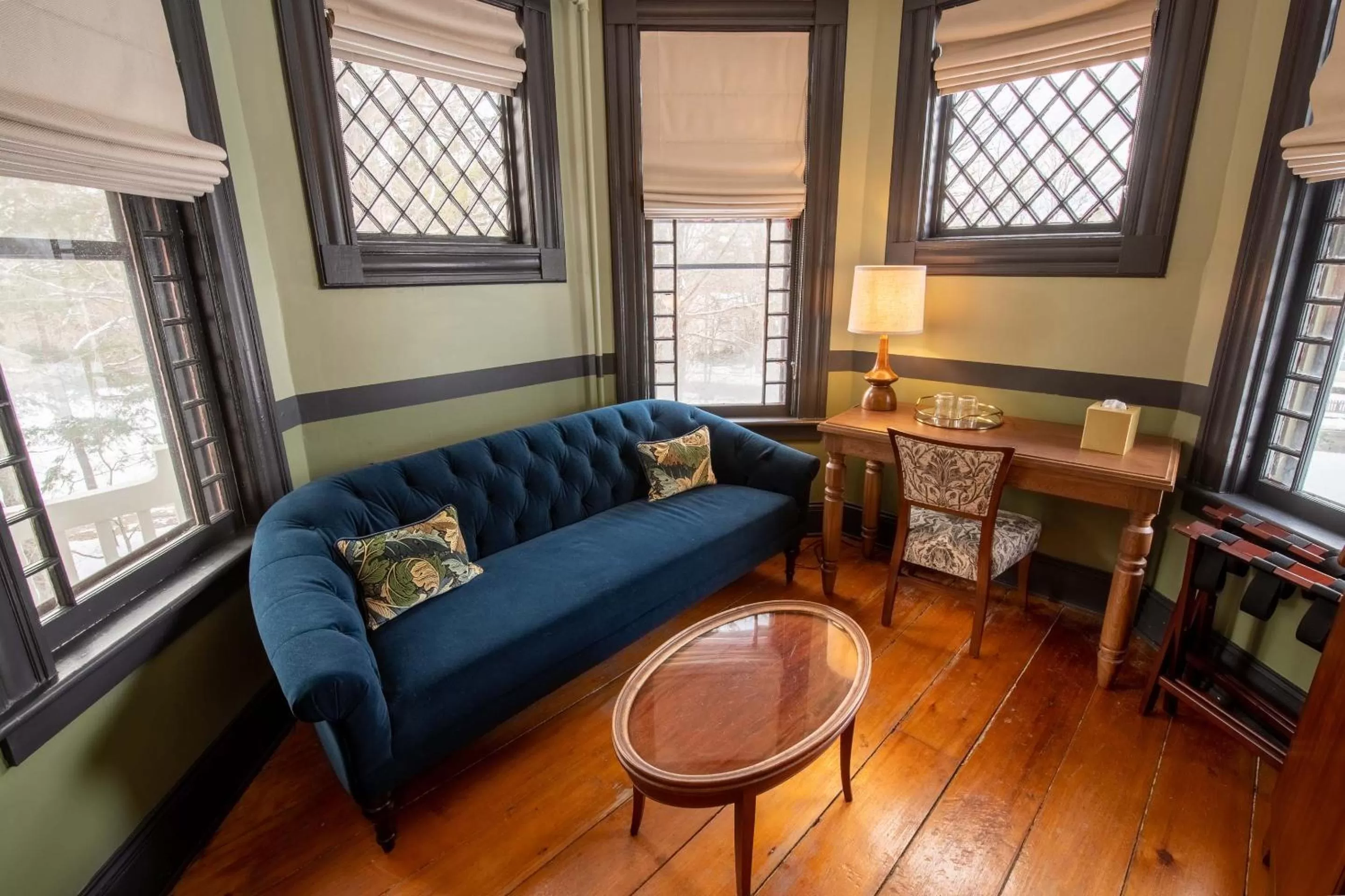 Seating area in The Constance by The Lenox Collection