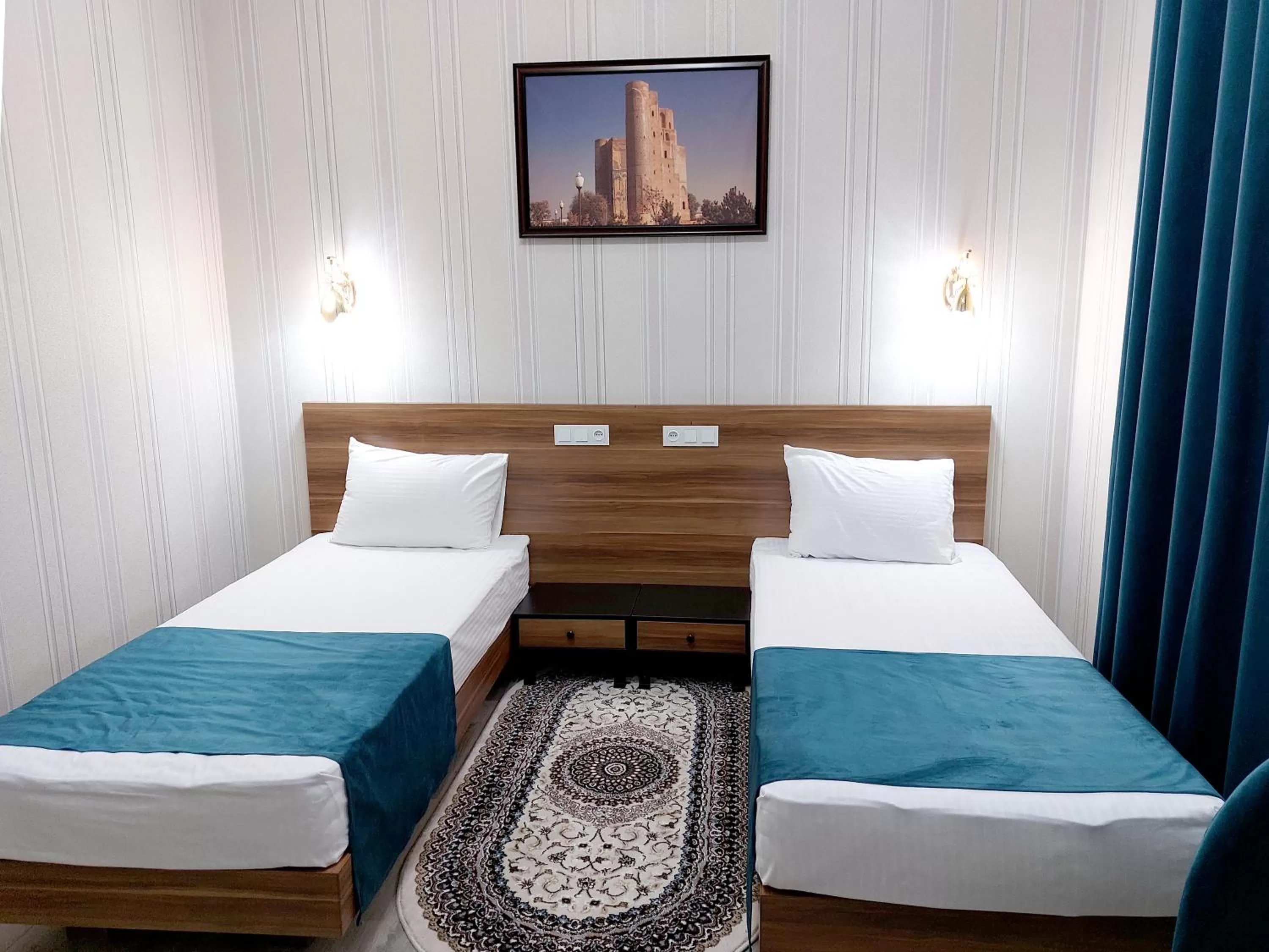 Bed in Garden Plaza Bukhara