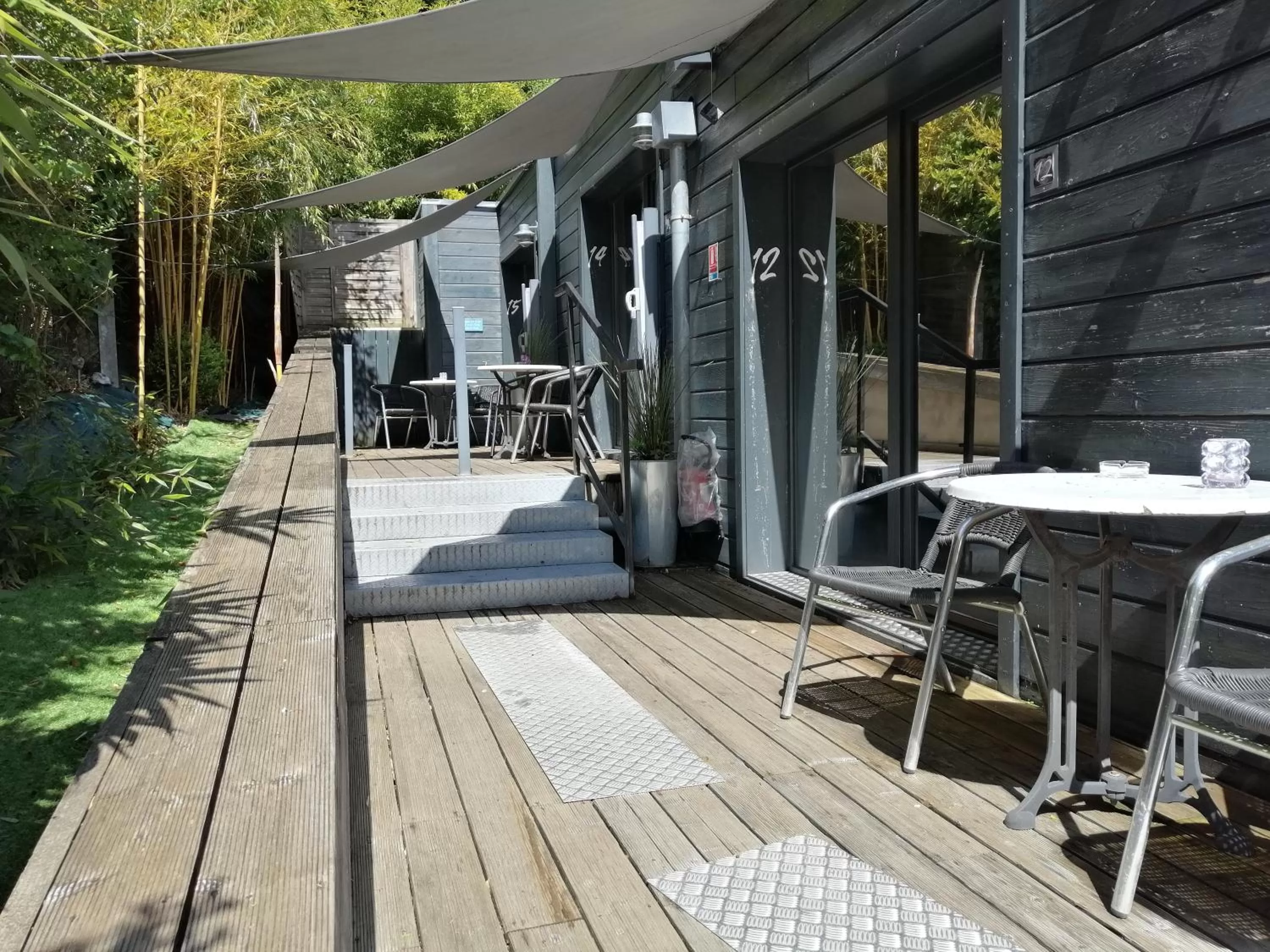 Patio in Hôtel Monet