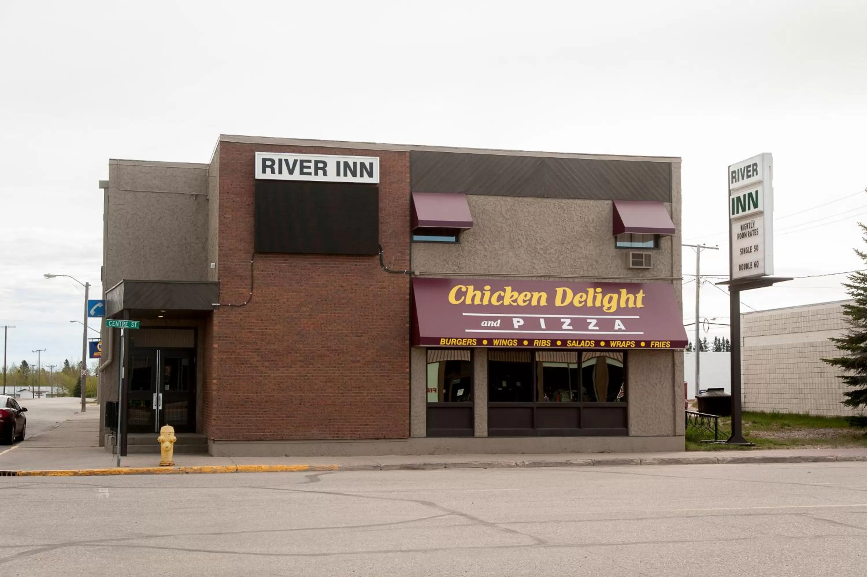 Property building in River Inn