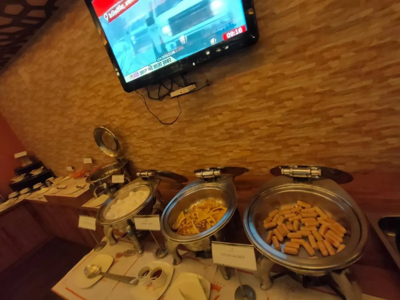 Breakfast in HOTEL AVN GRAND