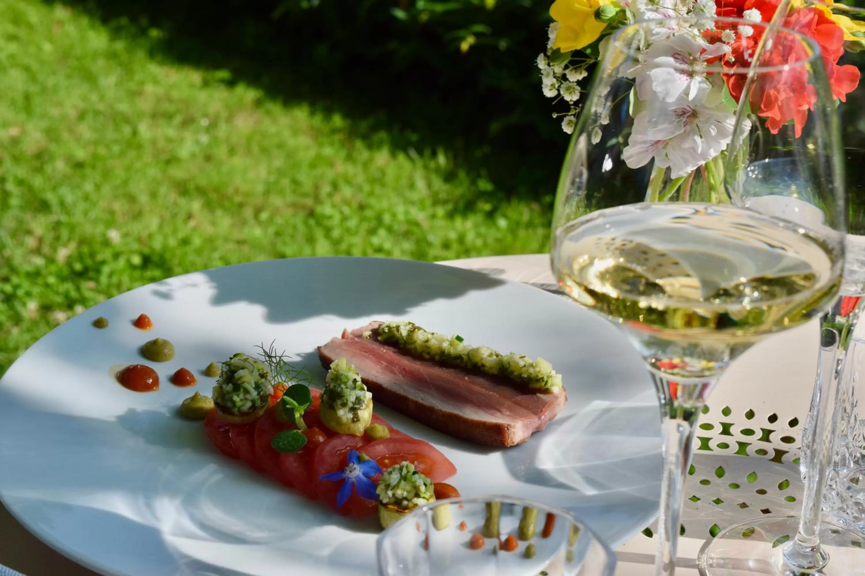 Food in Chateau du Clos de la Ribaudiere - Teritoria