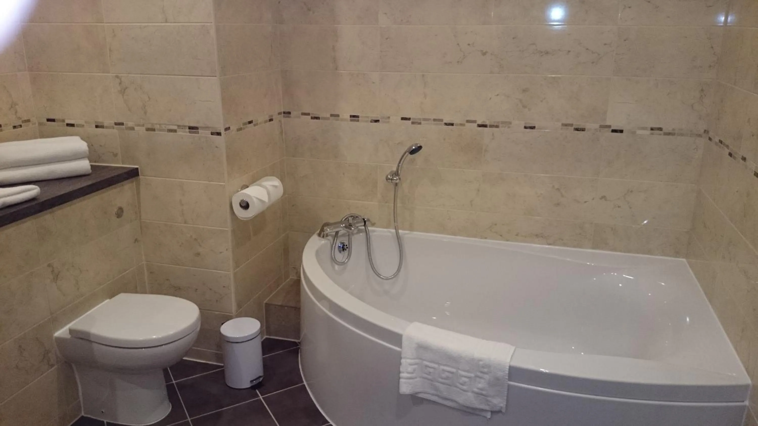 Bathroom in Columba Hotel Inverness by Compass Hospitality