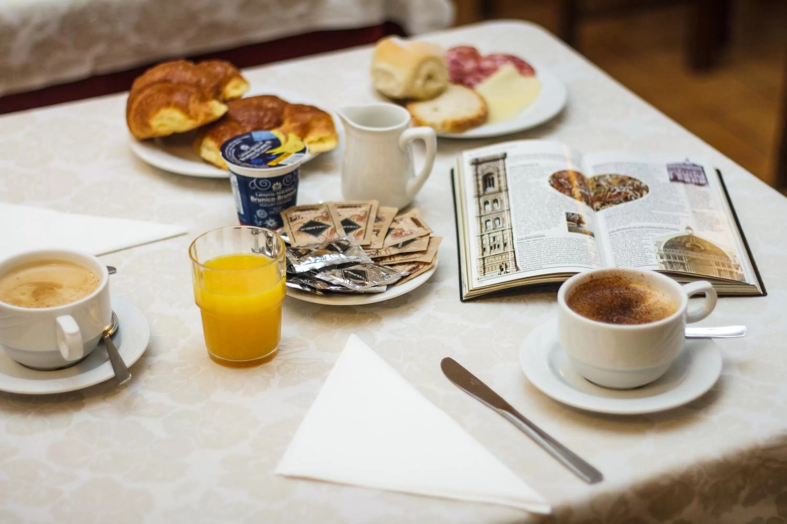 Continental breakfast in Hotel Nizza