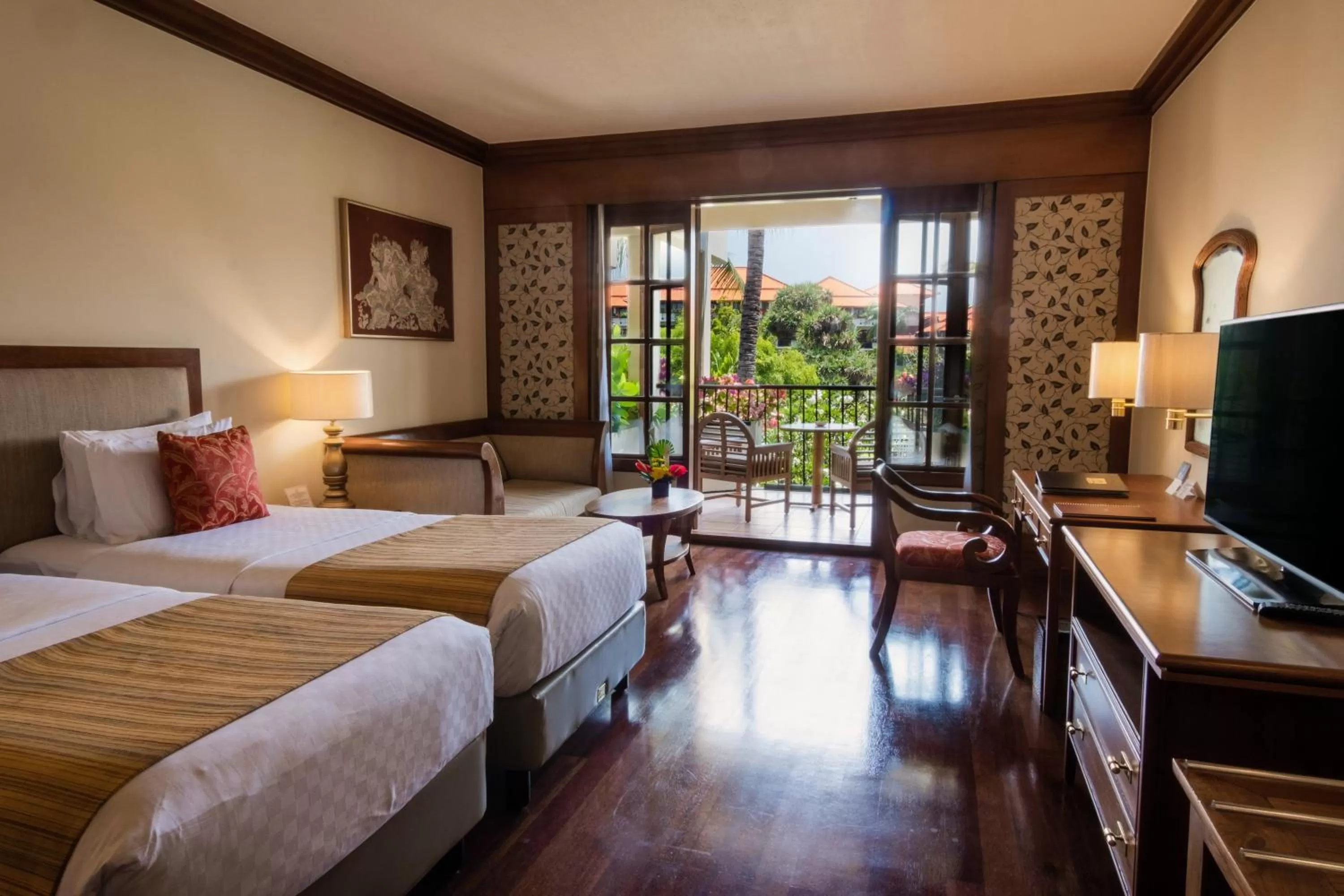 Deluxe Double or Twin Room with Free Resorts Activities and Kids Amenities in Ayodya Resort Bali