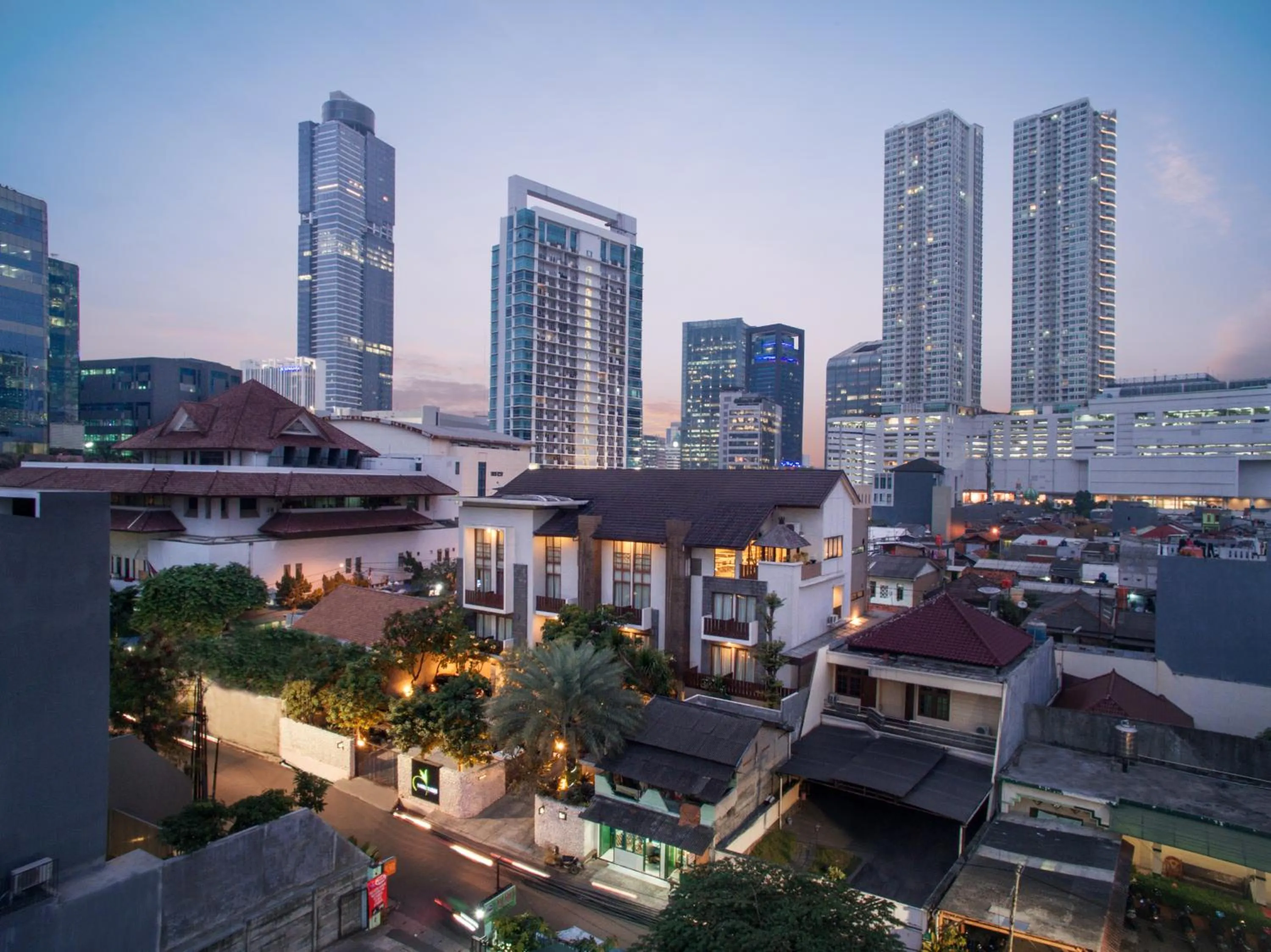 Nearby landmark in Rasuna Mansion