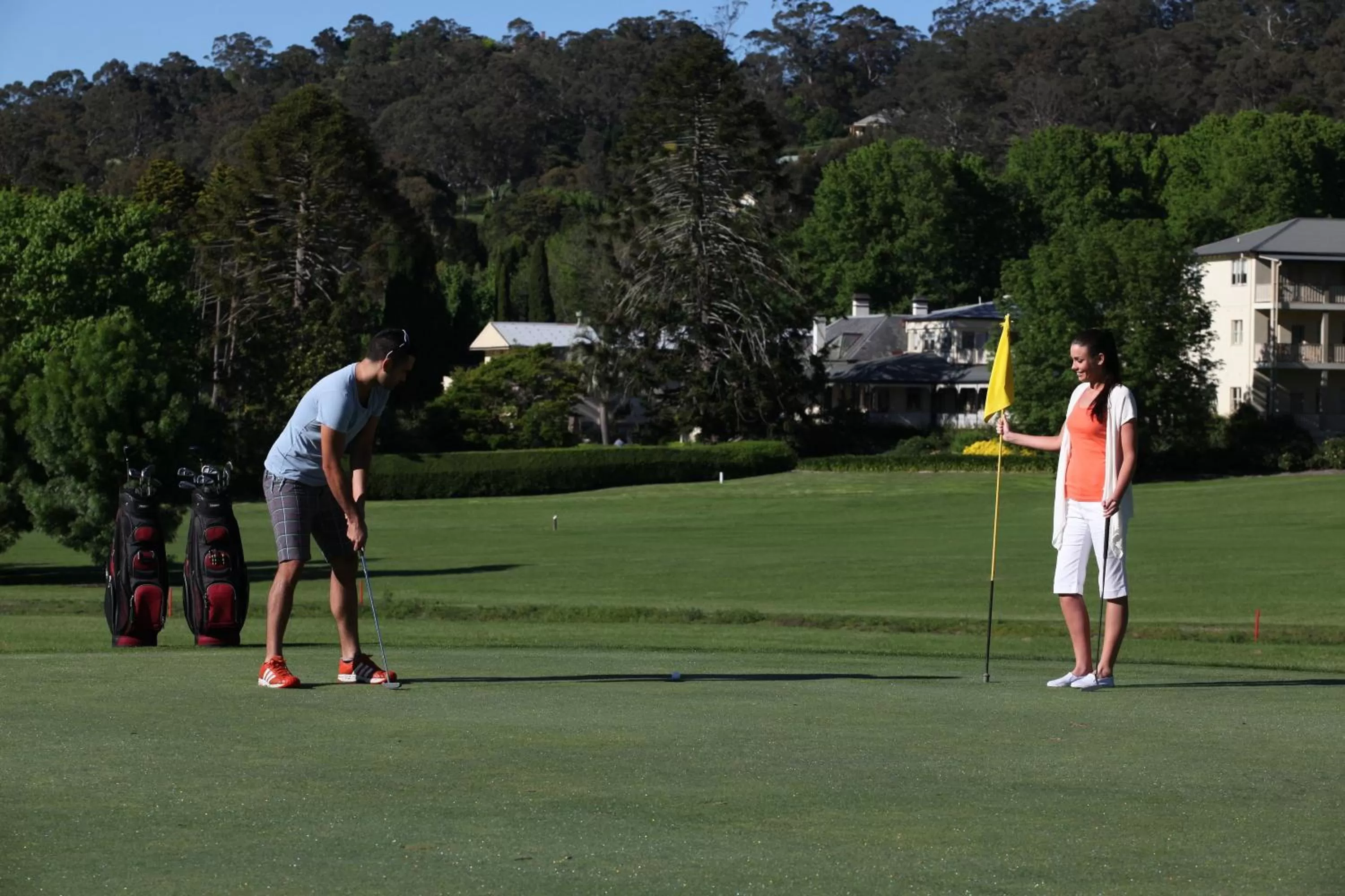 Golfcourse in Peppers Craigieburn Resort