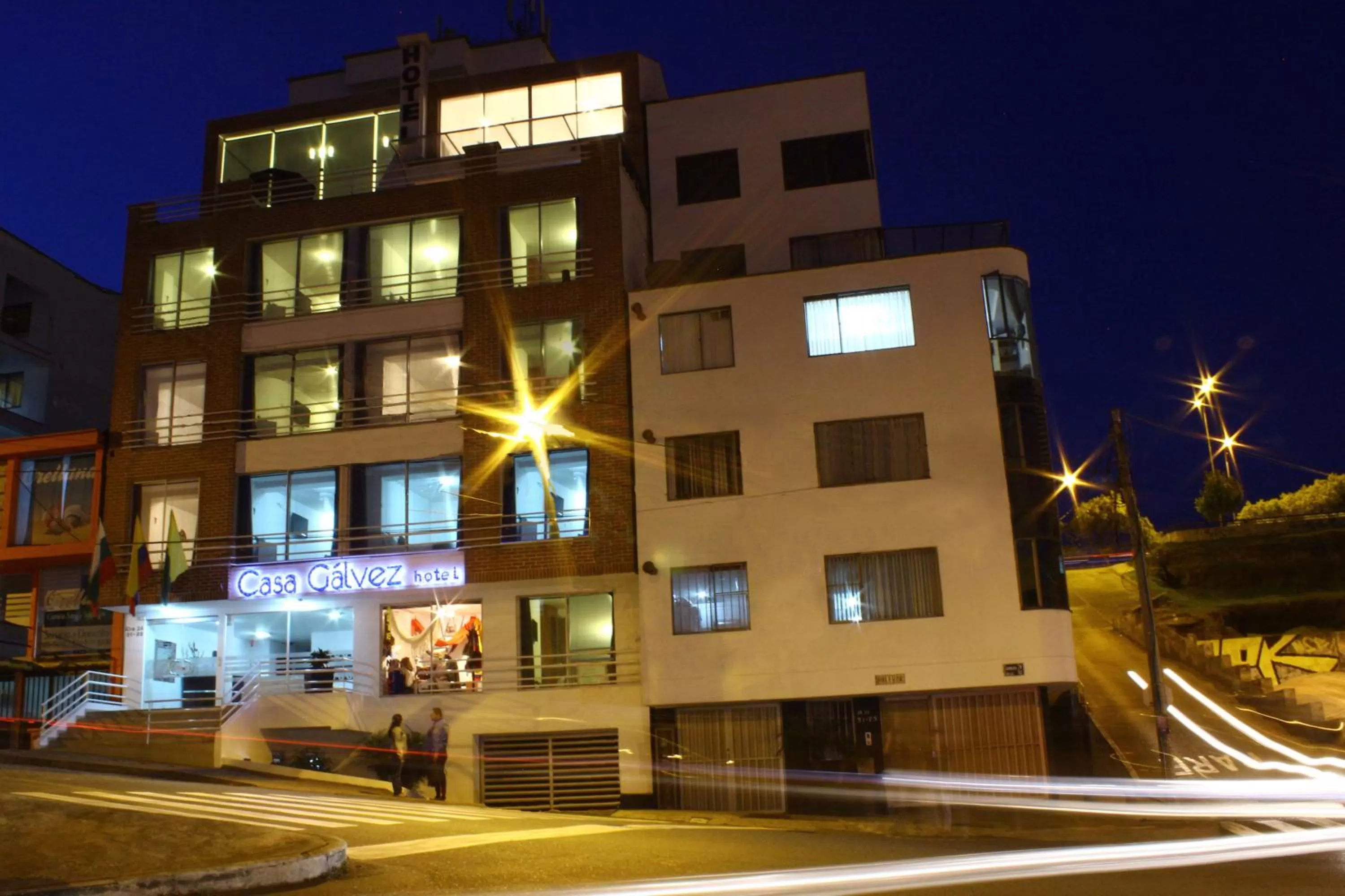 Facade/entrance in Hotel Casa Galvez