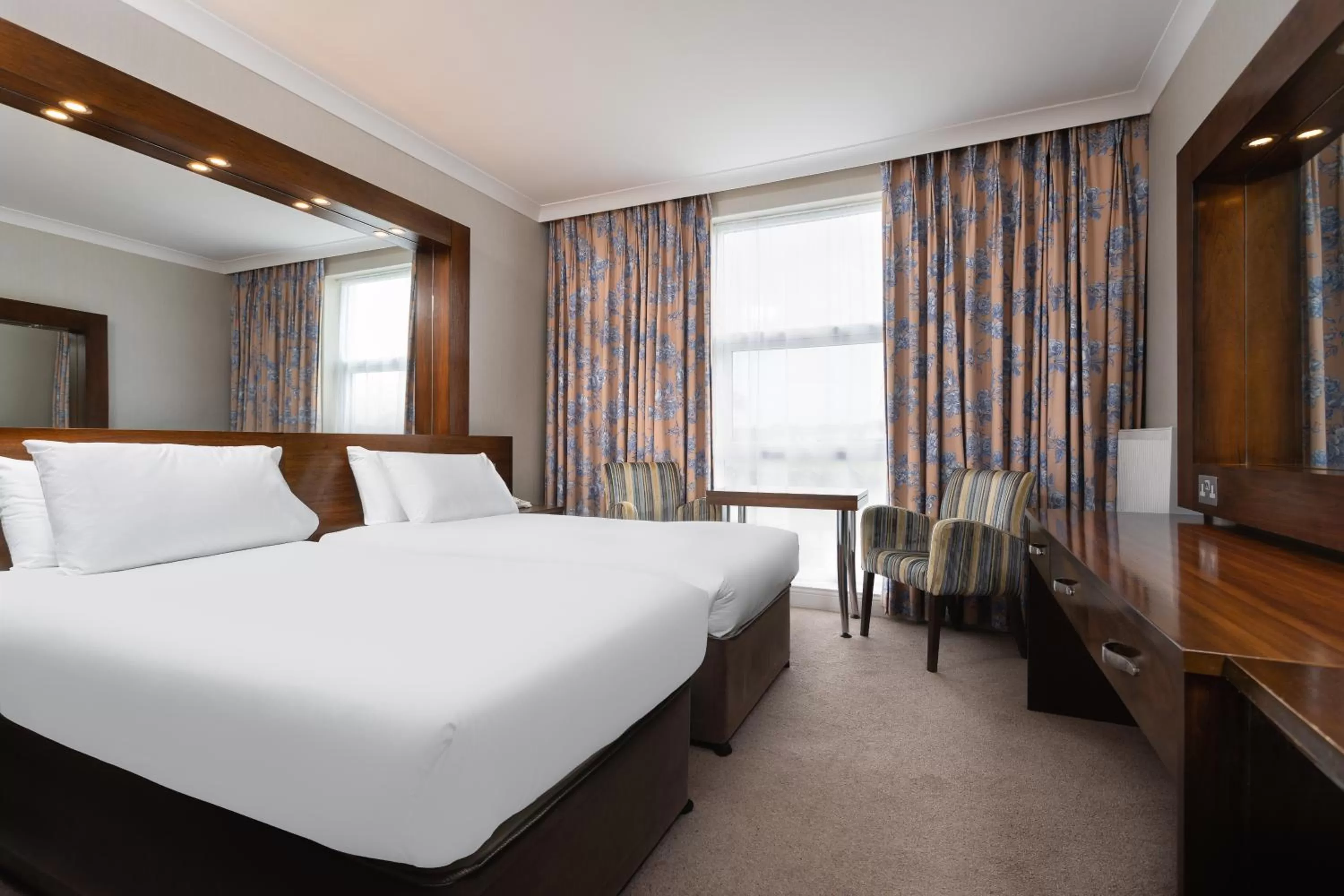 Bed in Flannery's Hotel