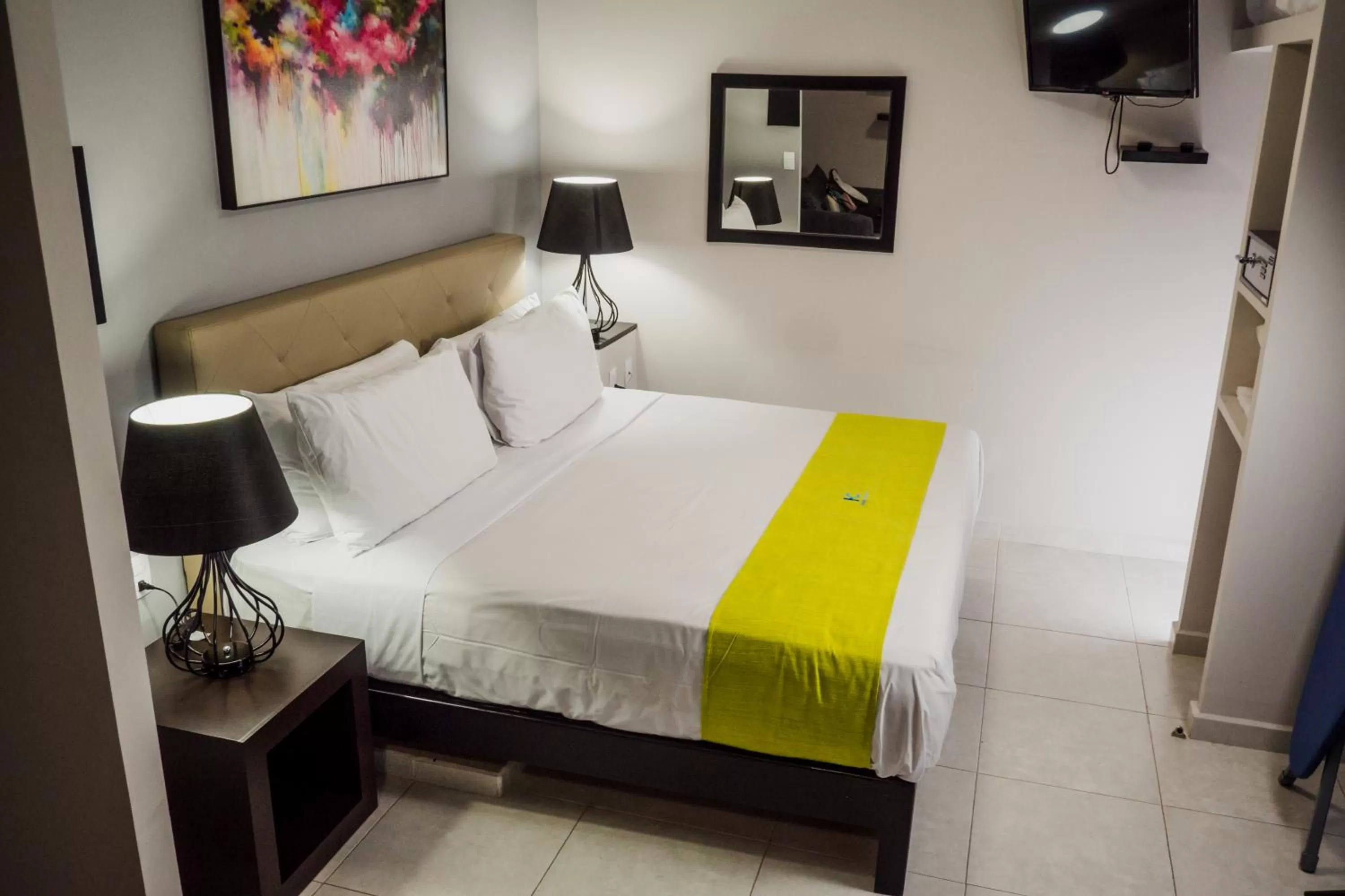 Bed in HOTEL CAREYES