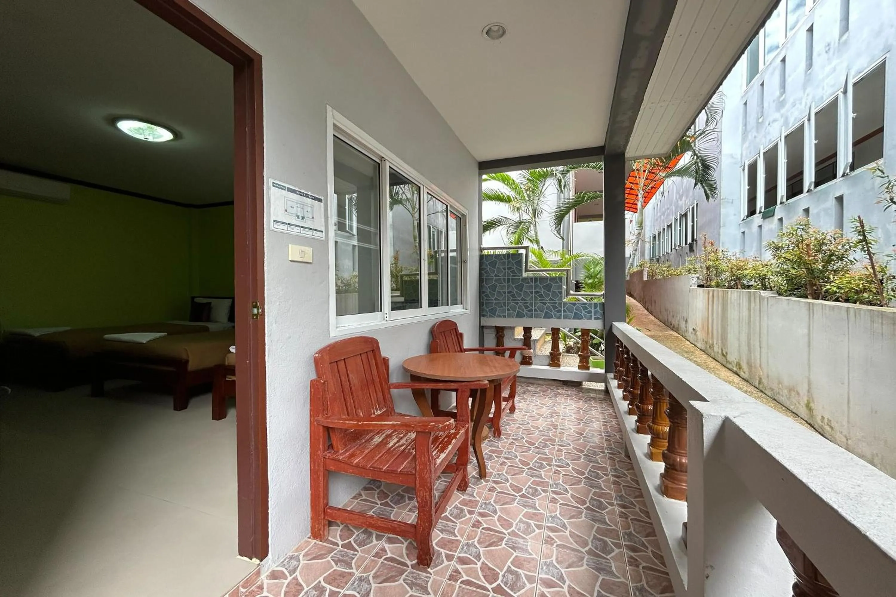Balcony/Terrace in Me Mee Place & Tour Krabi