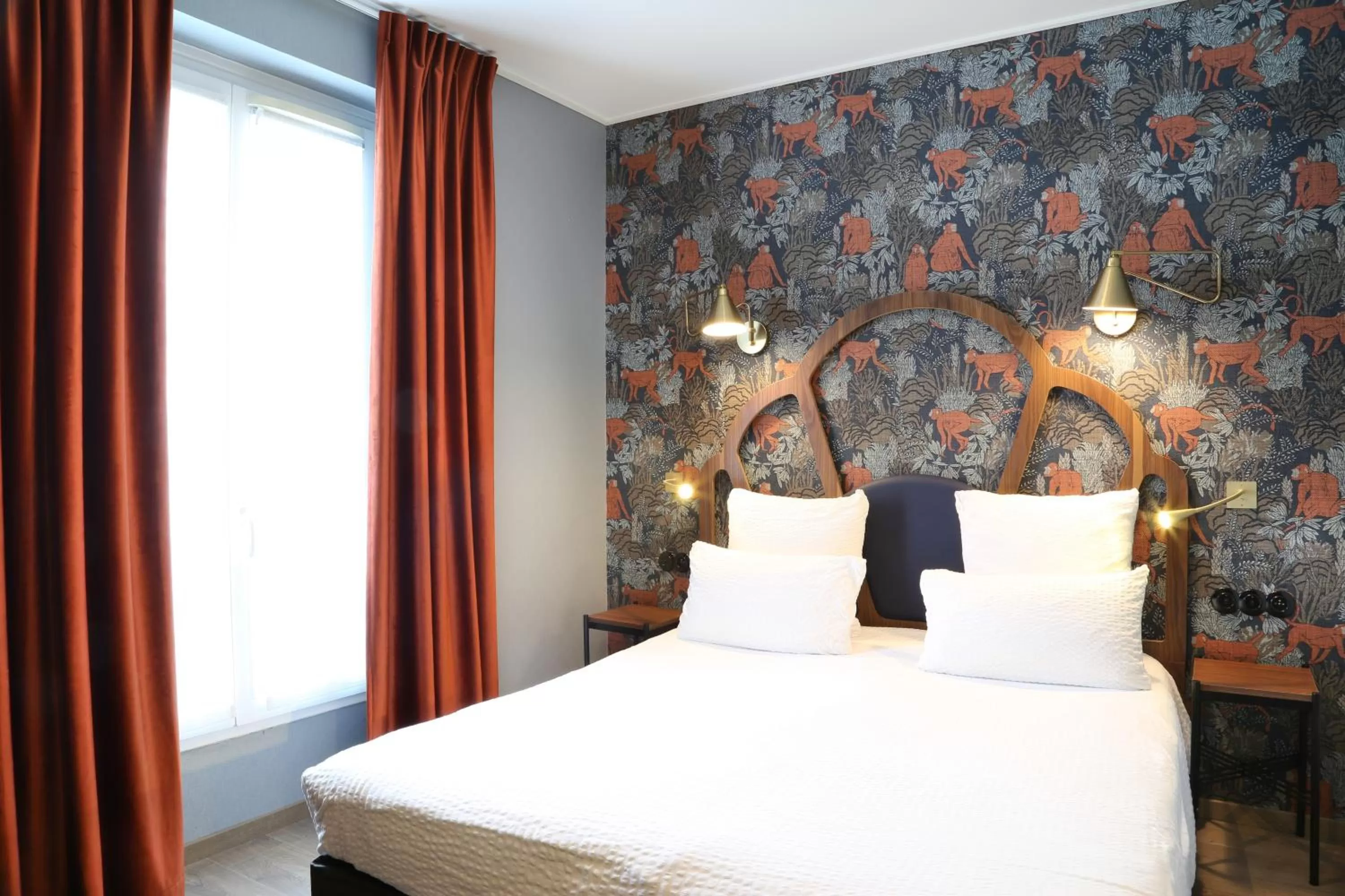 Bed in Hotel André Latin