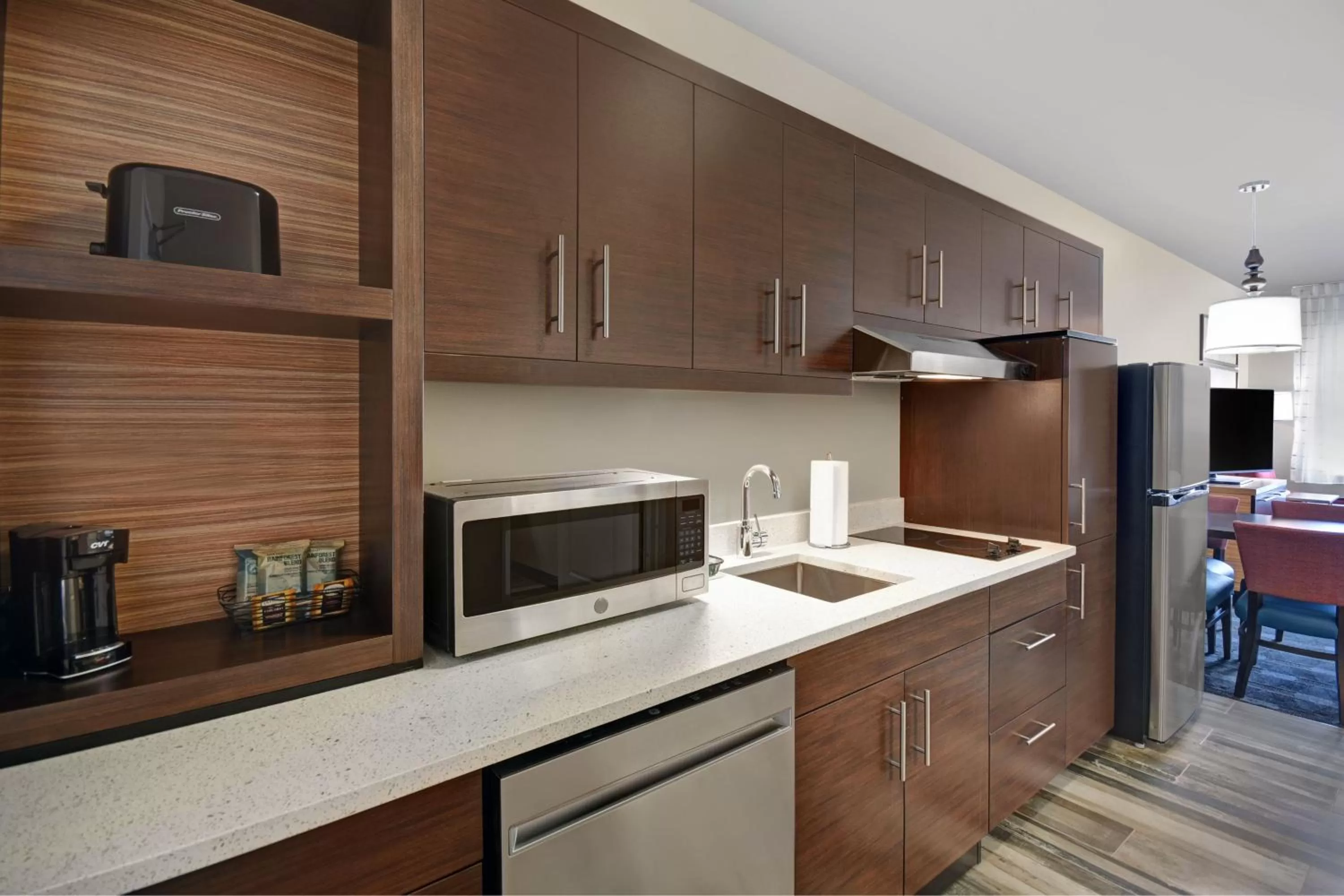 Kitchen or kitchenette in TownePlace Suites by Marriott Grand Rapids Wyoming