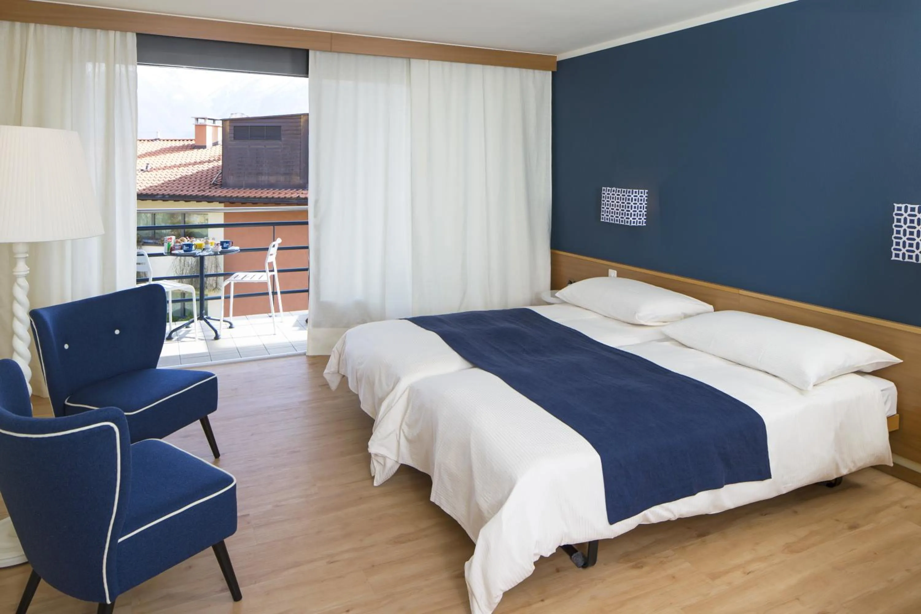 Bedroom in La Barca Blu