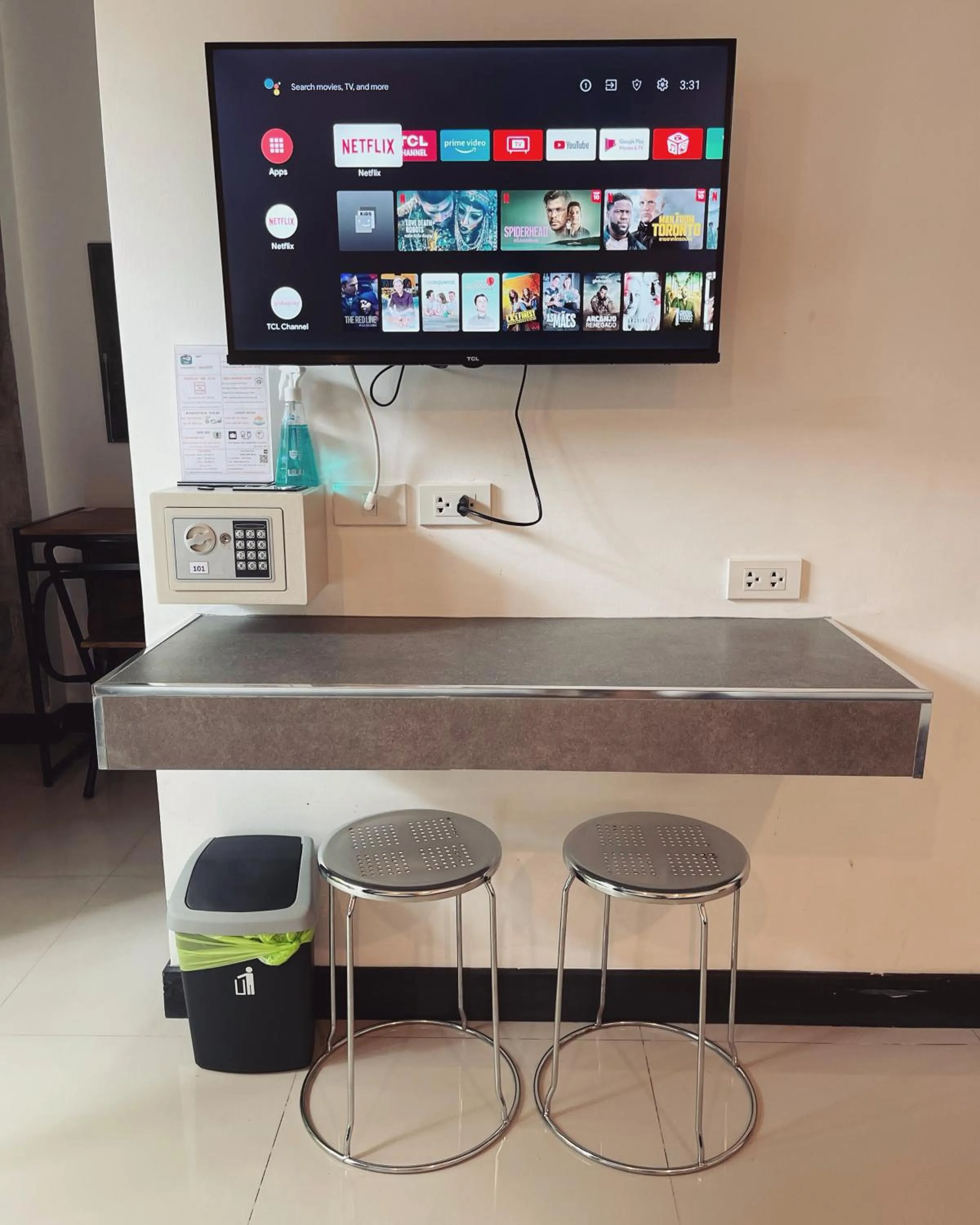 TV and multimedia in Ideo Phuket Hotel - Naiyang Beach