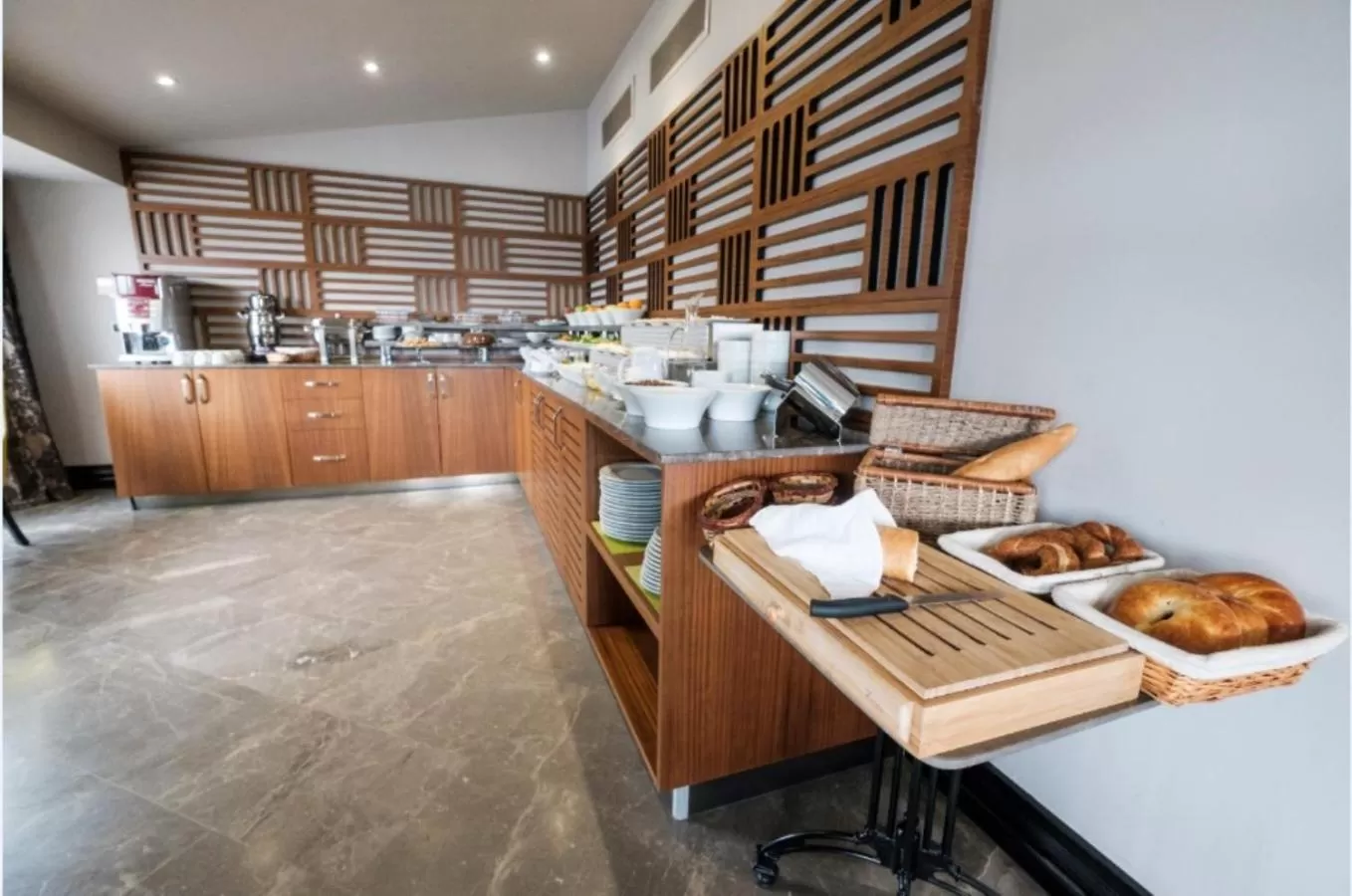 Buffet breakfast in Nordstern Hotel Galata