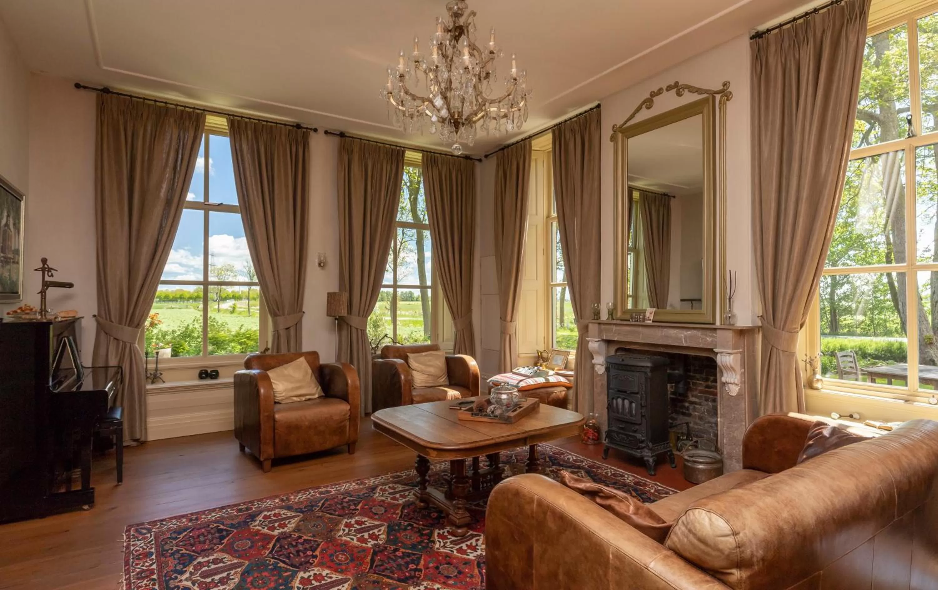 Seating Area in Bed and Breakfast Batenborg