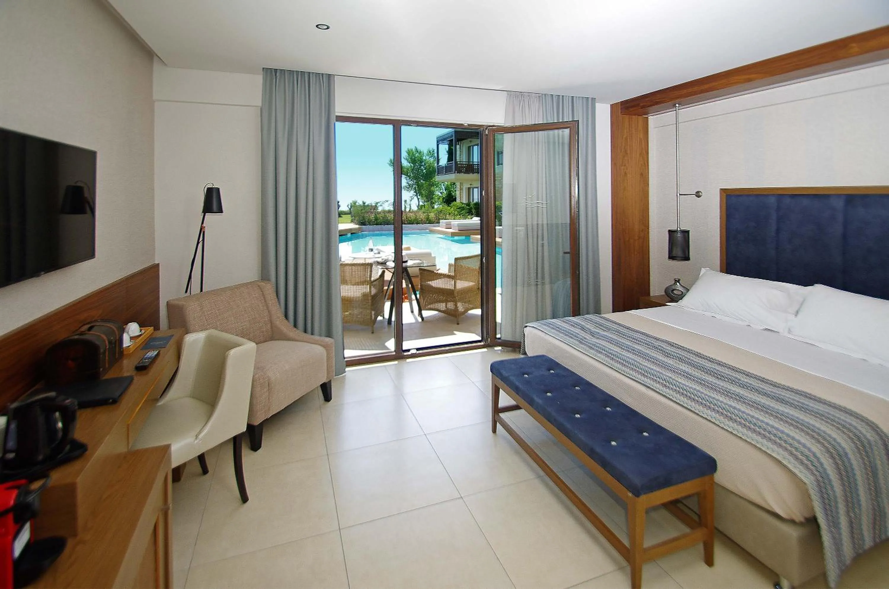 Bed in Mediterranean Village Hotel & Spa