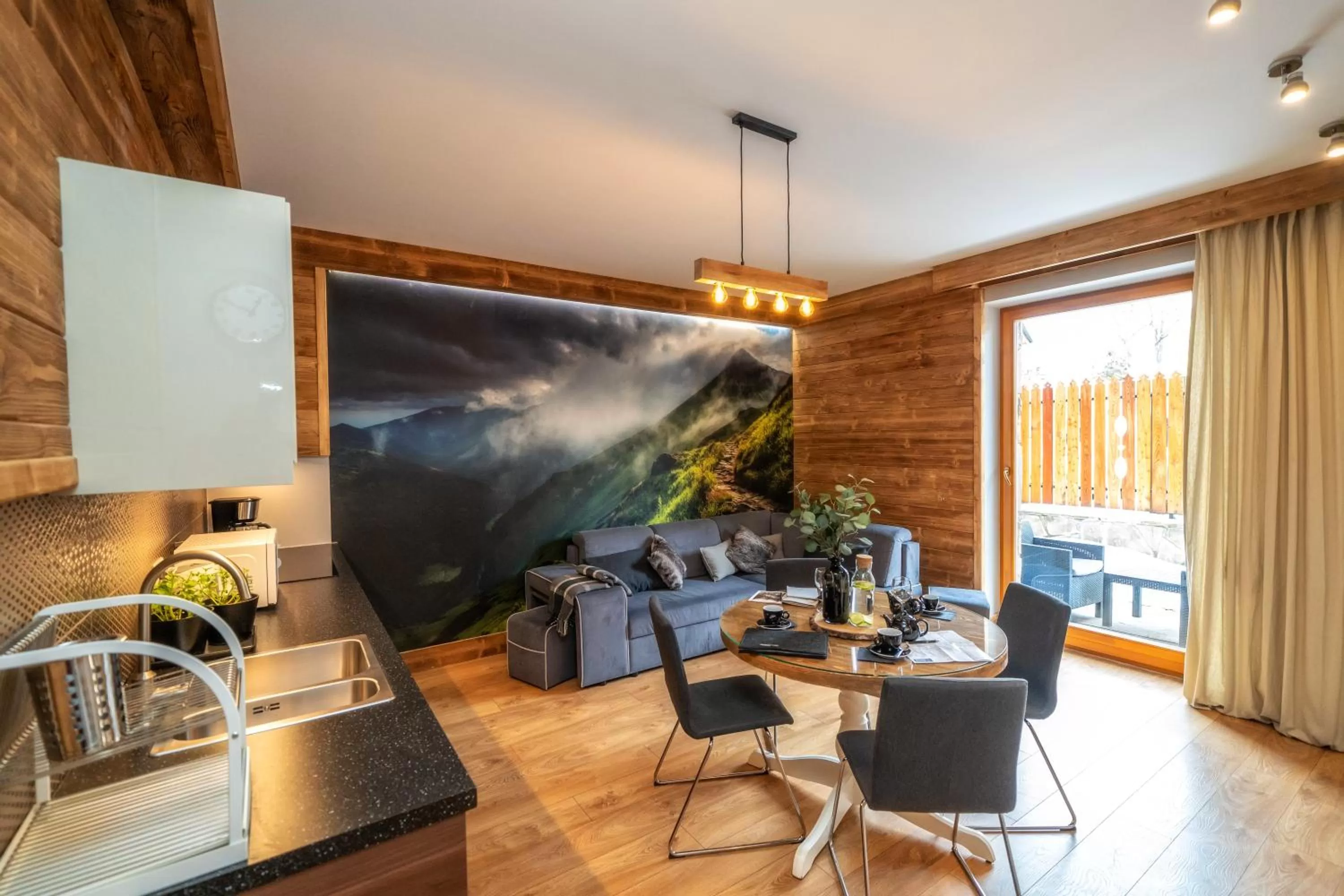 Living room in Aparthotel Giewont