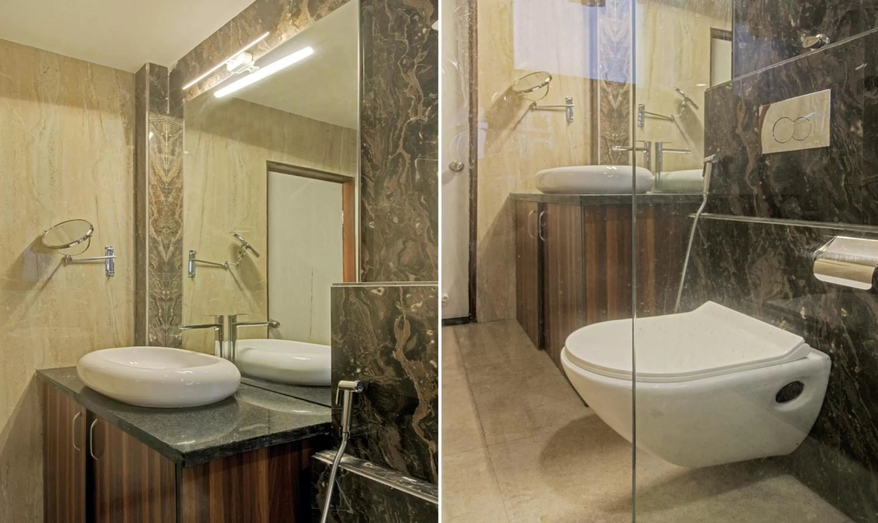 Bathroom in Treebo The Boss