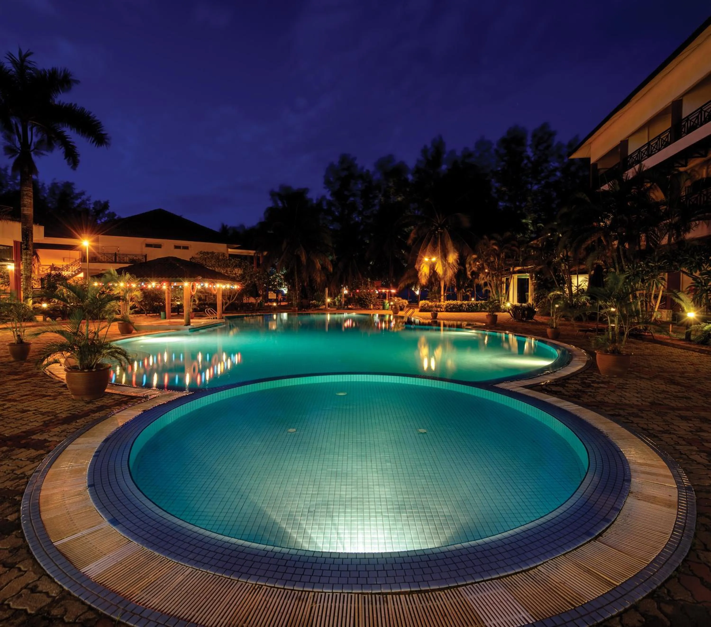 Swimming pool in The Qamar Paka, Terengganu