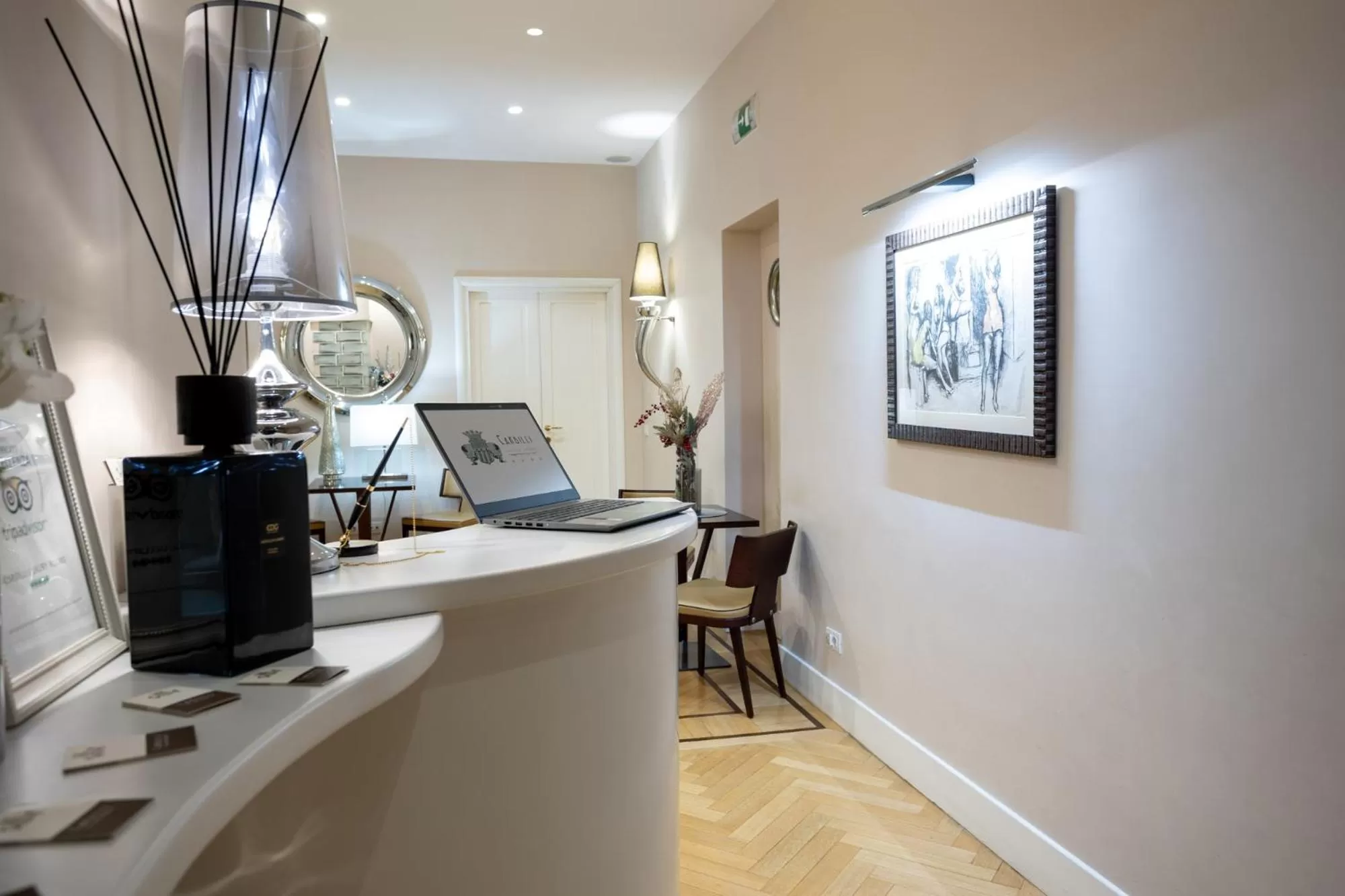 Lobby or reception in Cardilli Luxury Rooms