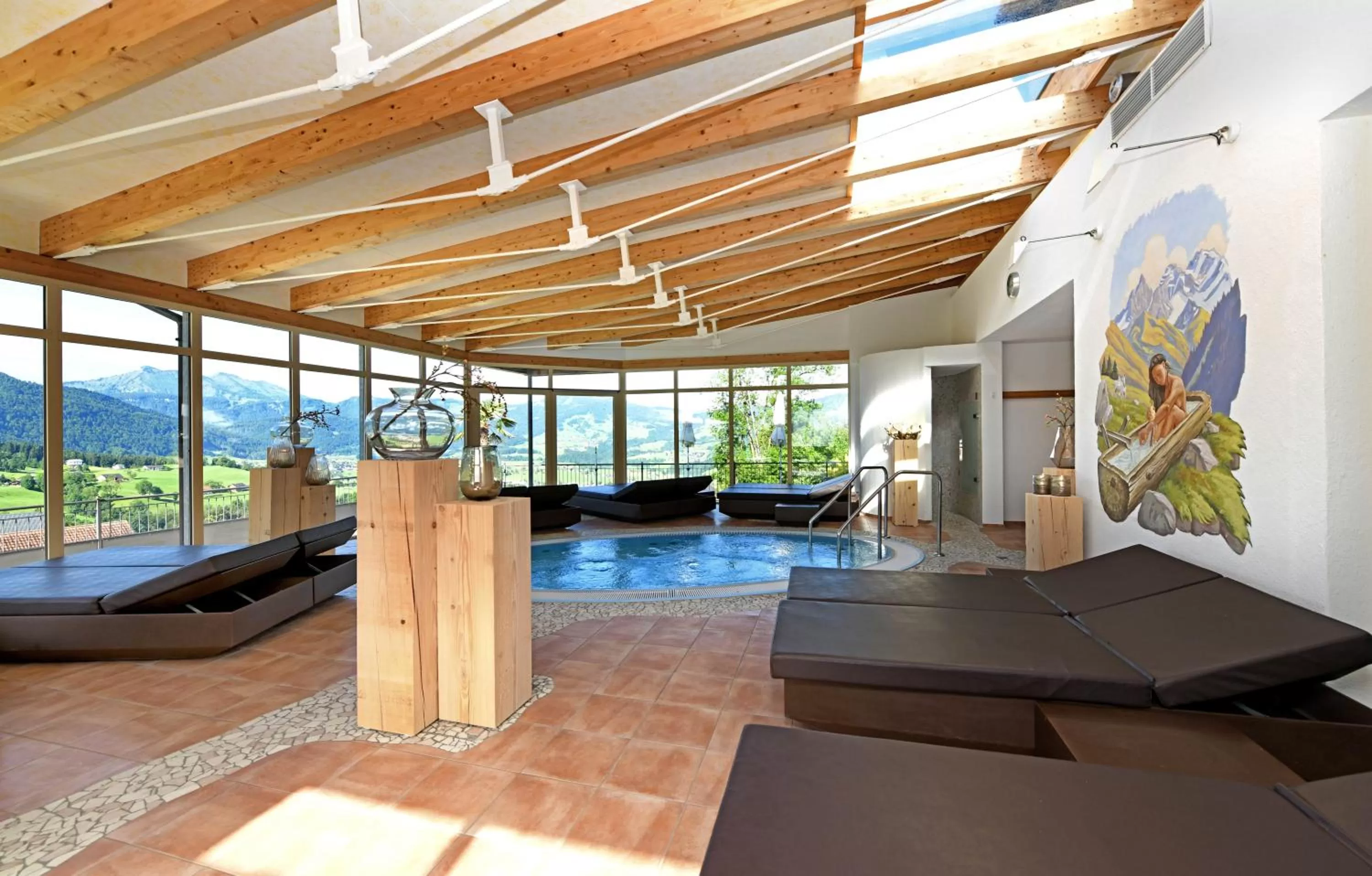 Hot Tub in Hotel St Hubertus