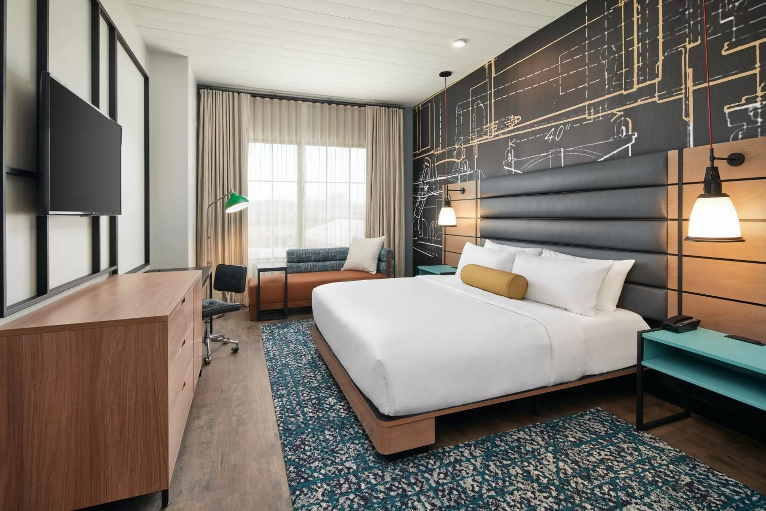 Photo of the whole room, Bed in Hotel Indigo Tallahassee - Collegetown by IHG