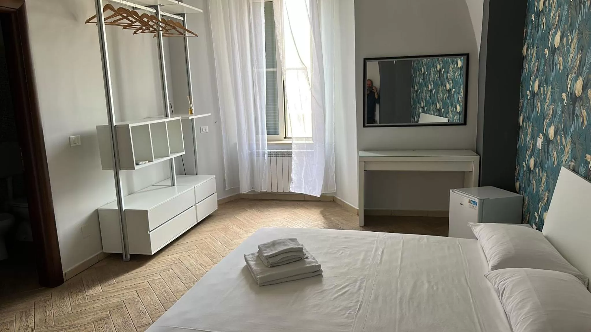 Bed in Palazzo Cardinale Rooms