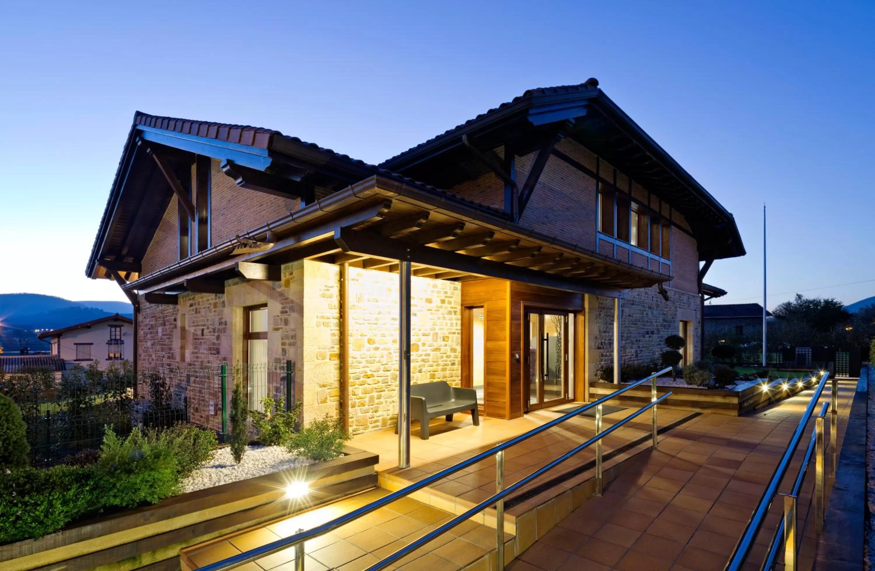 Facade/entrance in Saiaritz