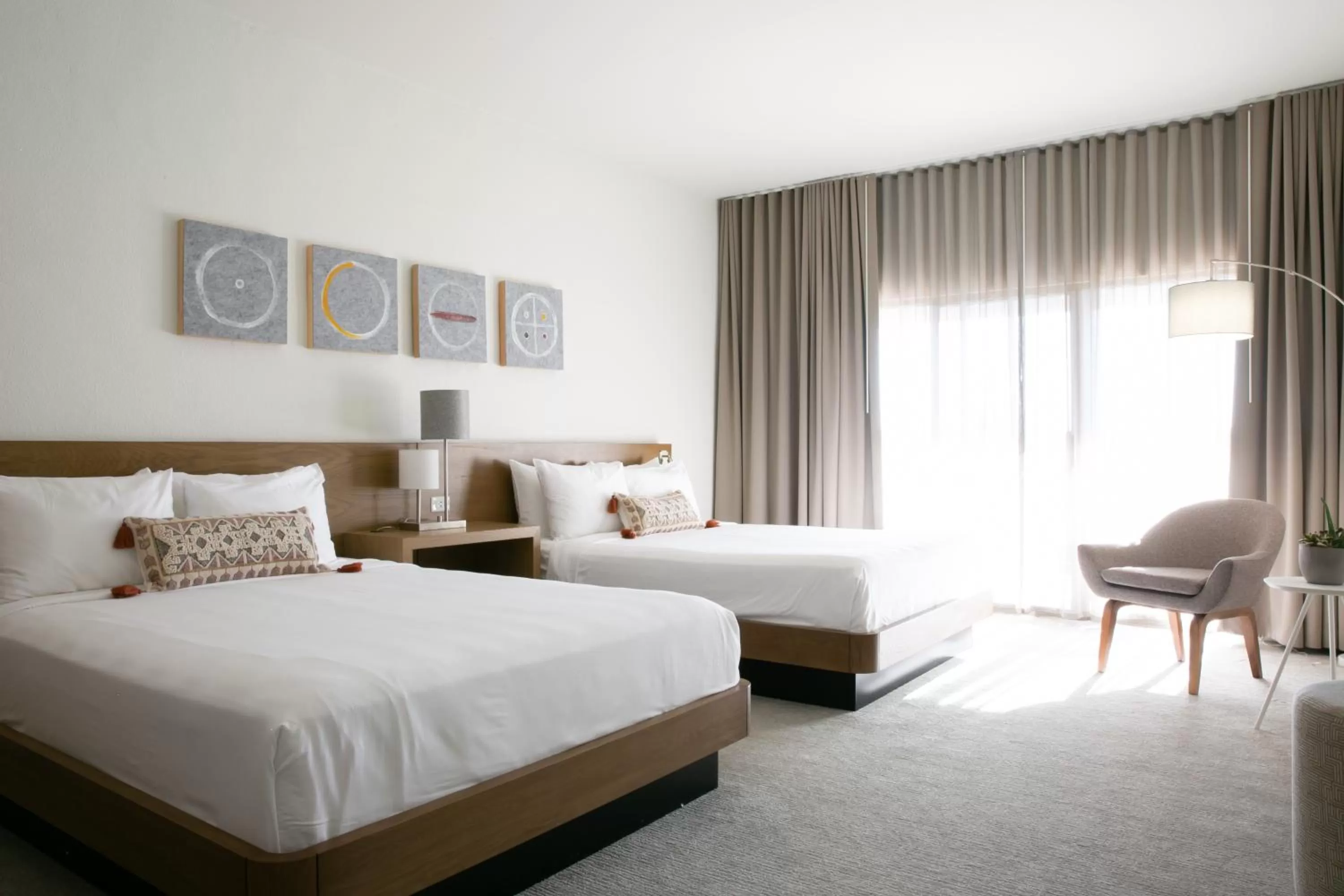 Patio Double Queen ADA Room  in CIVANA Wellness Resort & Spa