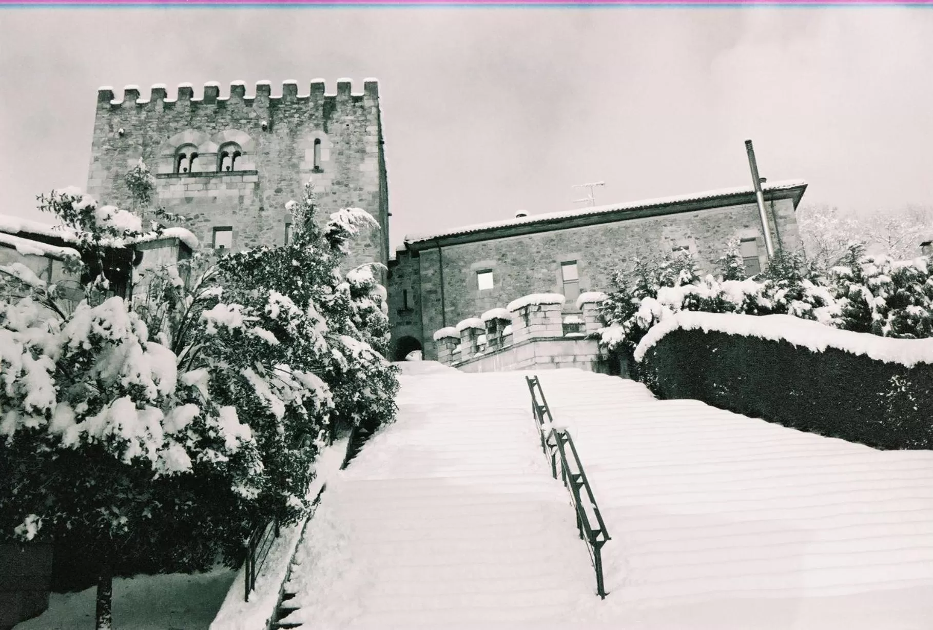 Property building, Winter in Batzarki
