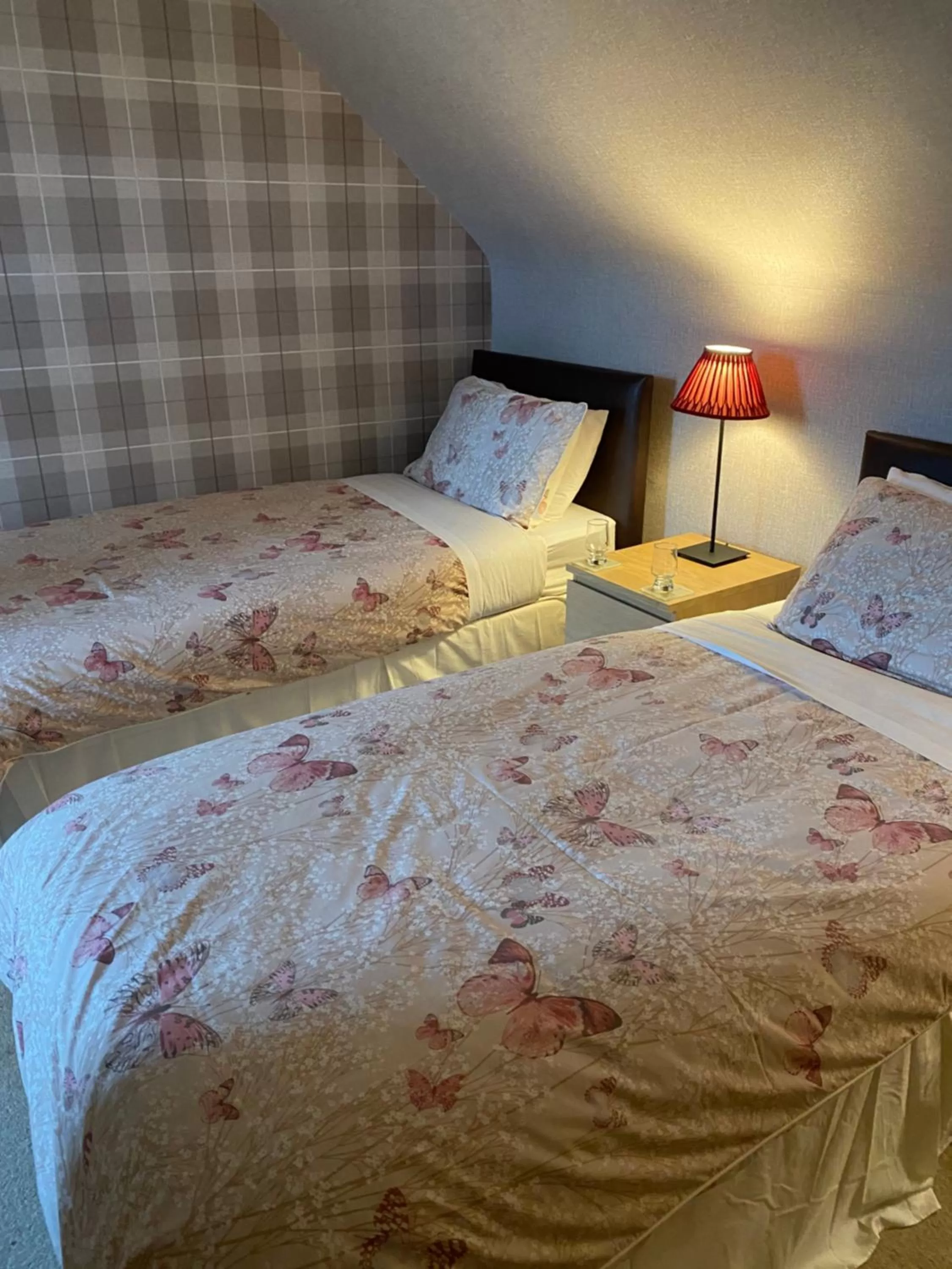 Bed in Alpine cottage