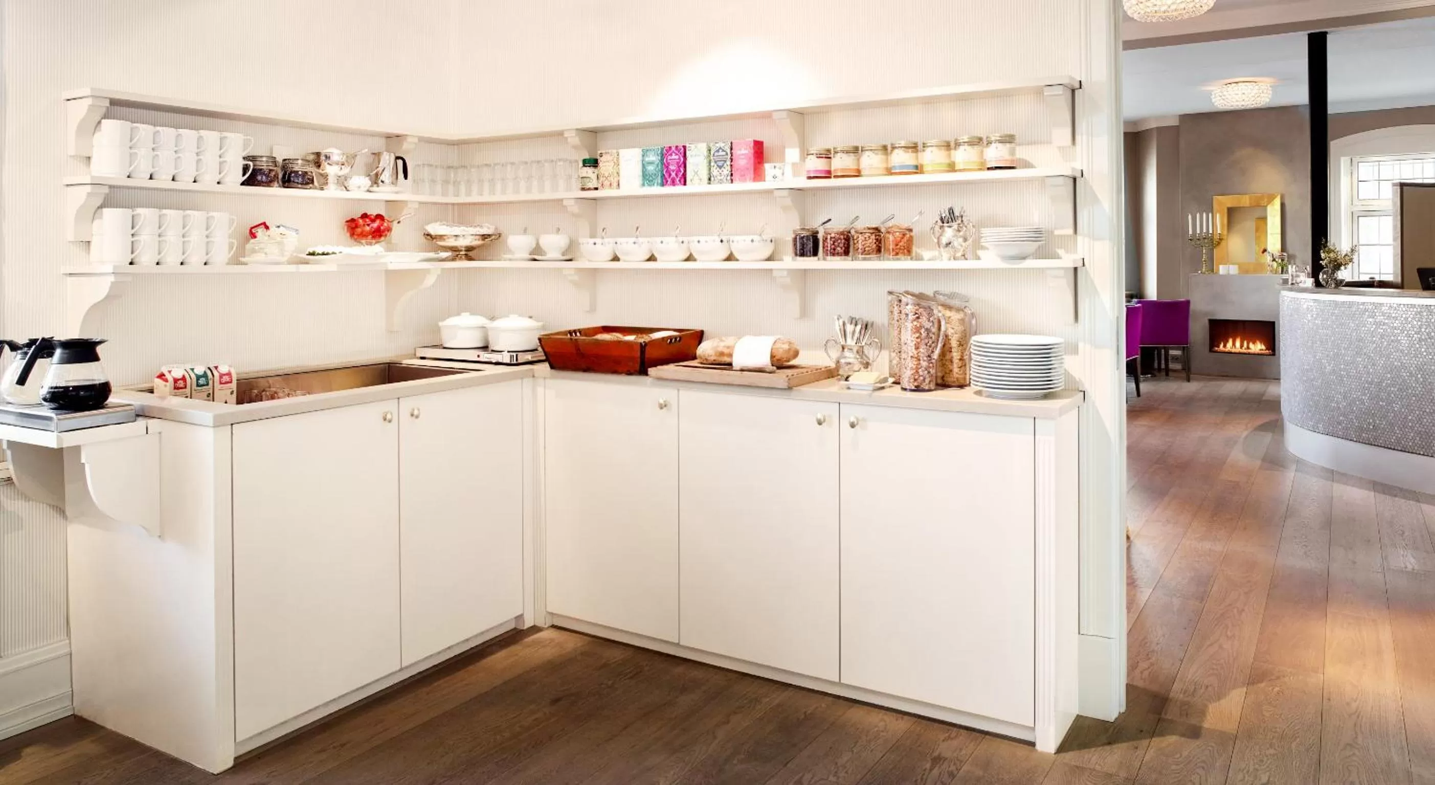 Kitchen or kitchenette in Hotel Park Bergen