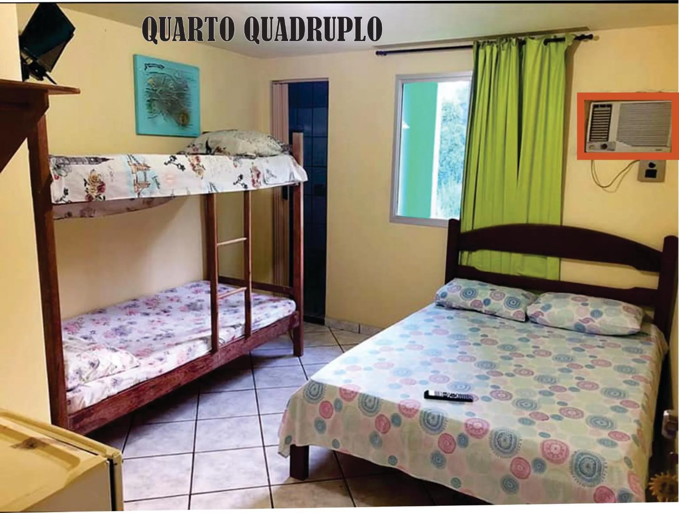 Bed in Pousada Recanto Setiba