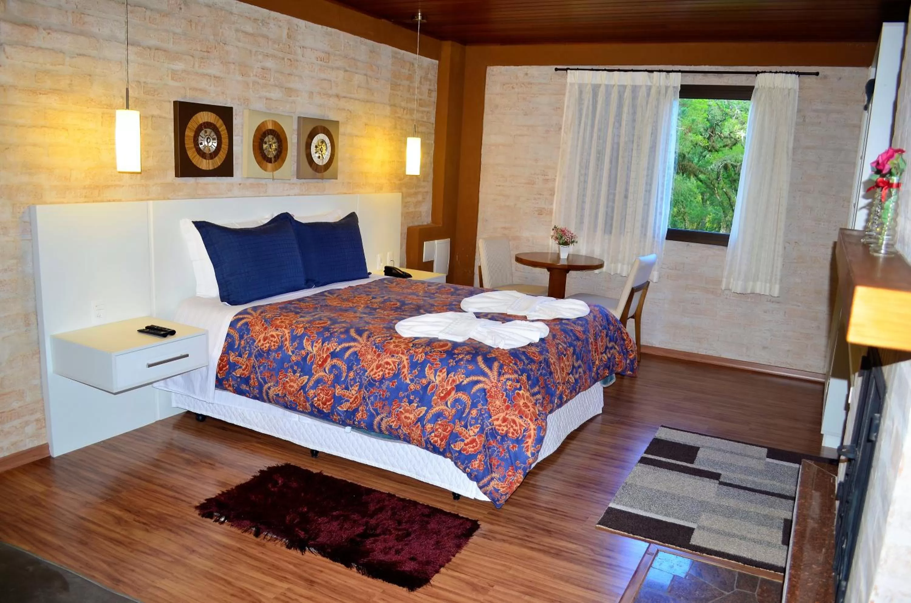 Bed in Pousada Toca Da Coruja