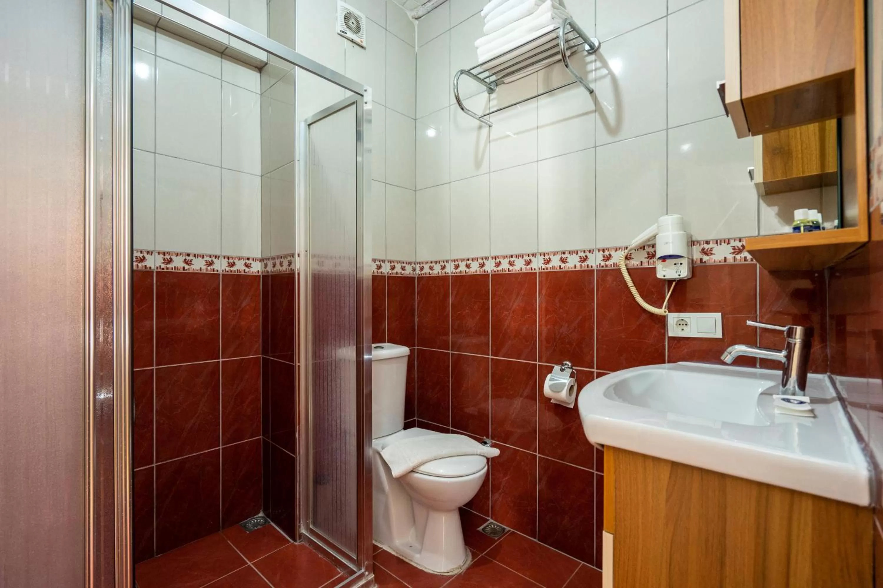 Shower in Hotel Gedikpasa Family