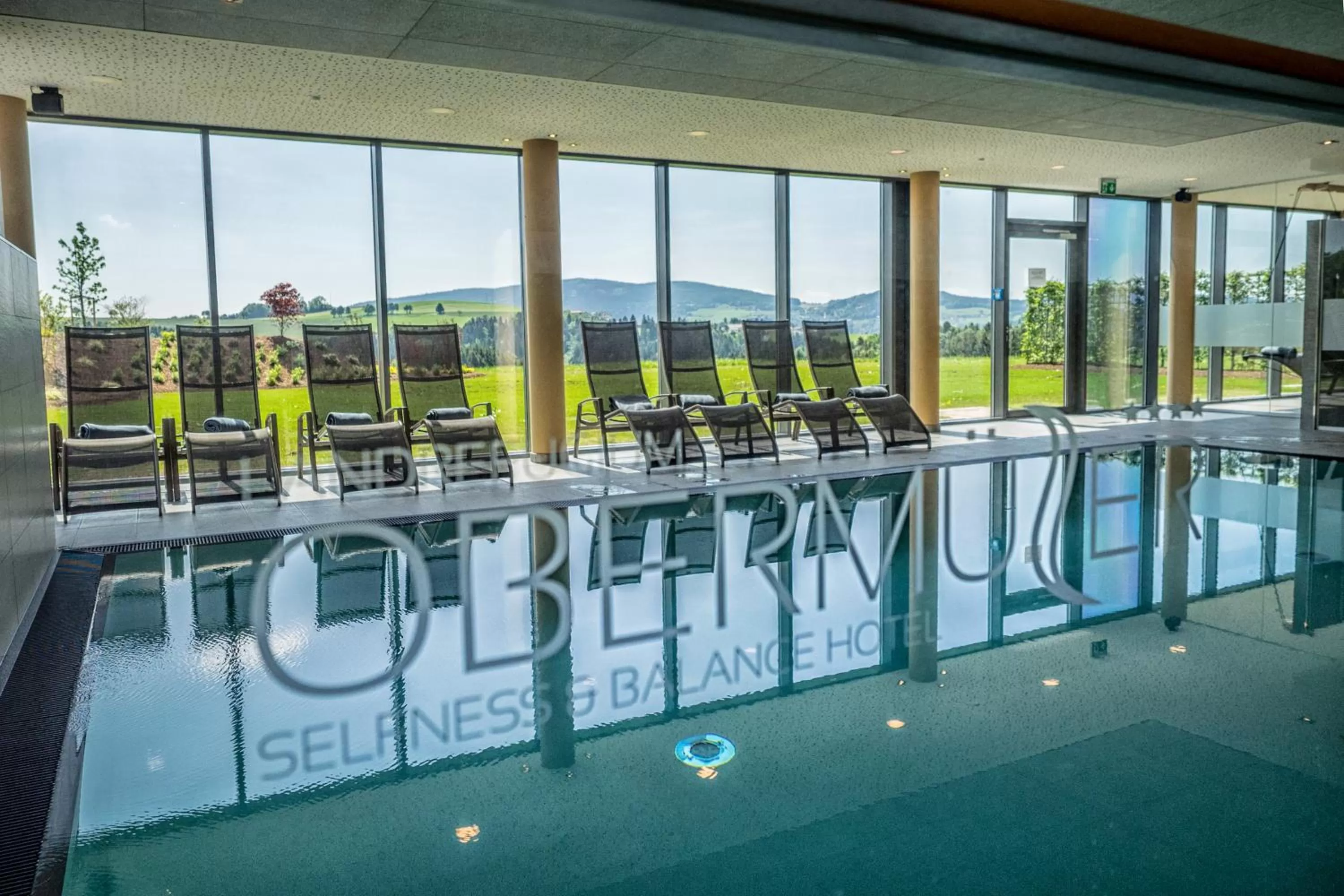Swimming pool in Landrefugium Obermüller 4,5 Sterne